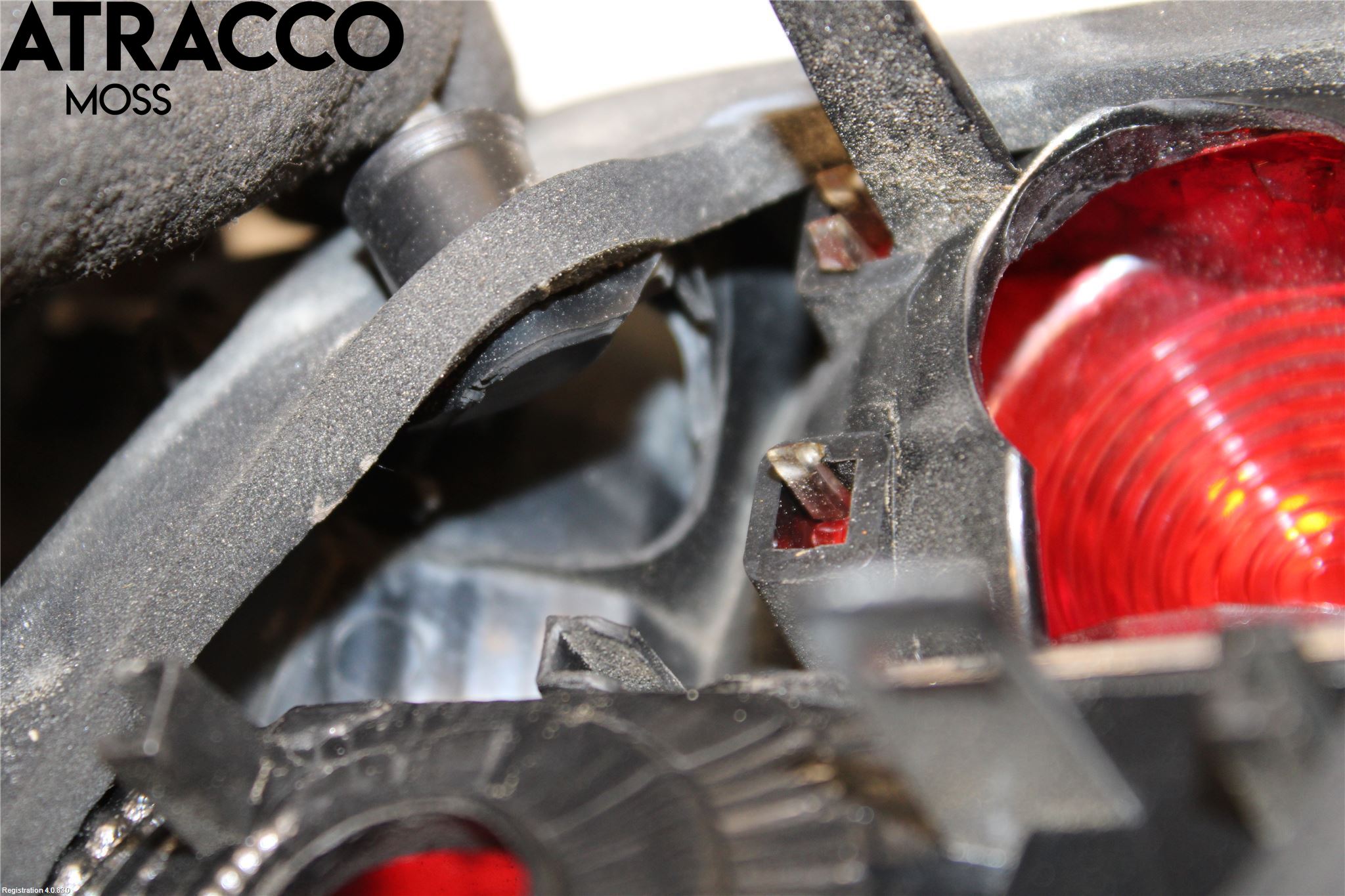 Volkswagen VW GOLF VI 09-13 Baklykt Venstre  På Luke(Indre