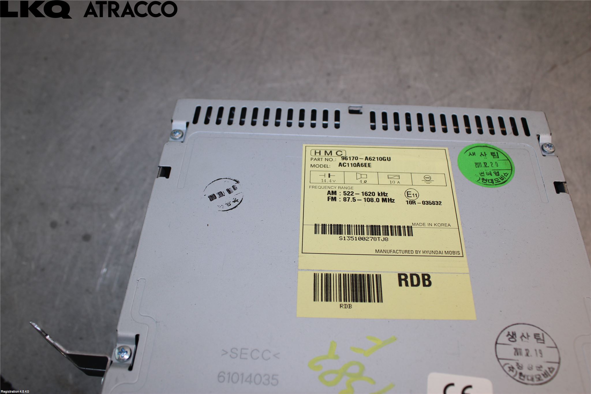 Hyundai i30 GD 13-17 Stereo Radio