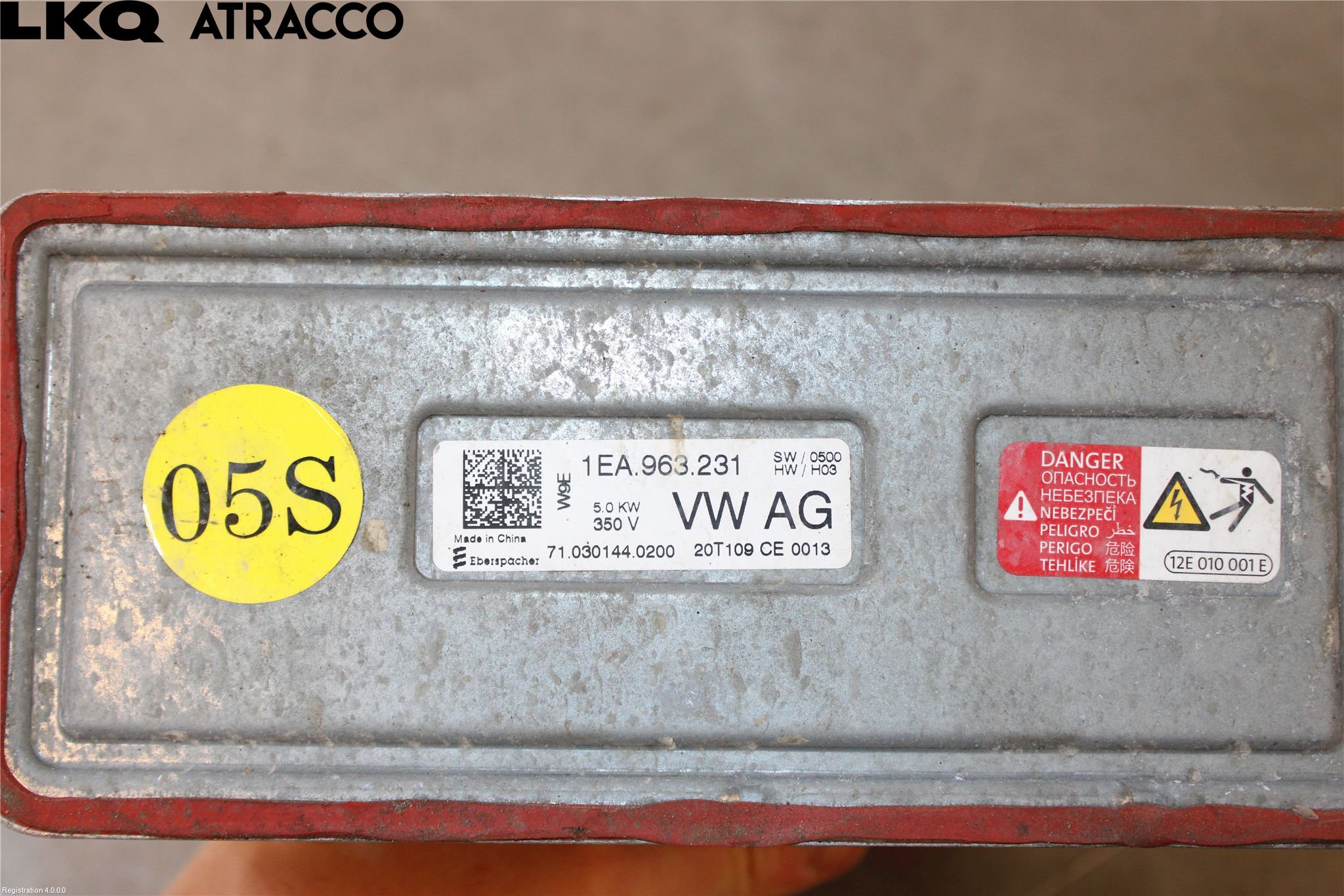 Volkswagen VW ID.3 21- Värme Cellpaket/Elektriskt