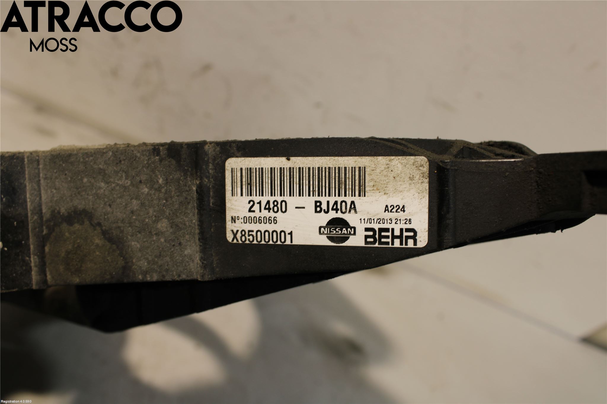 Nissan NV200/NV200 COMBI Kjølevifte-Radiator Hus-Kåpe