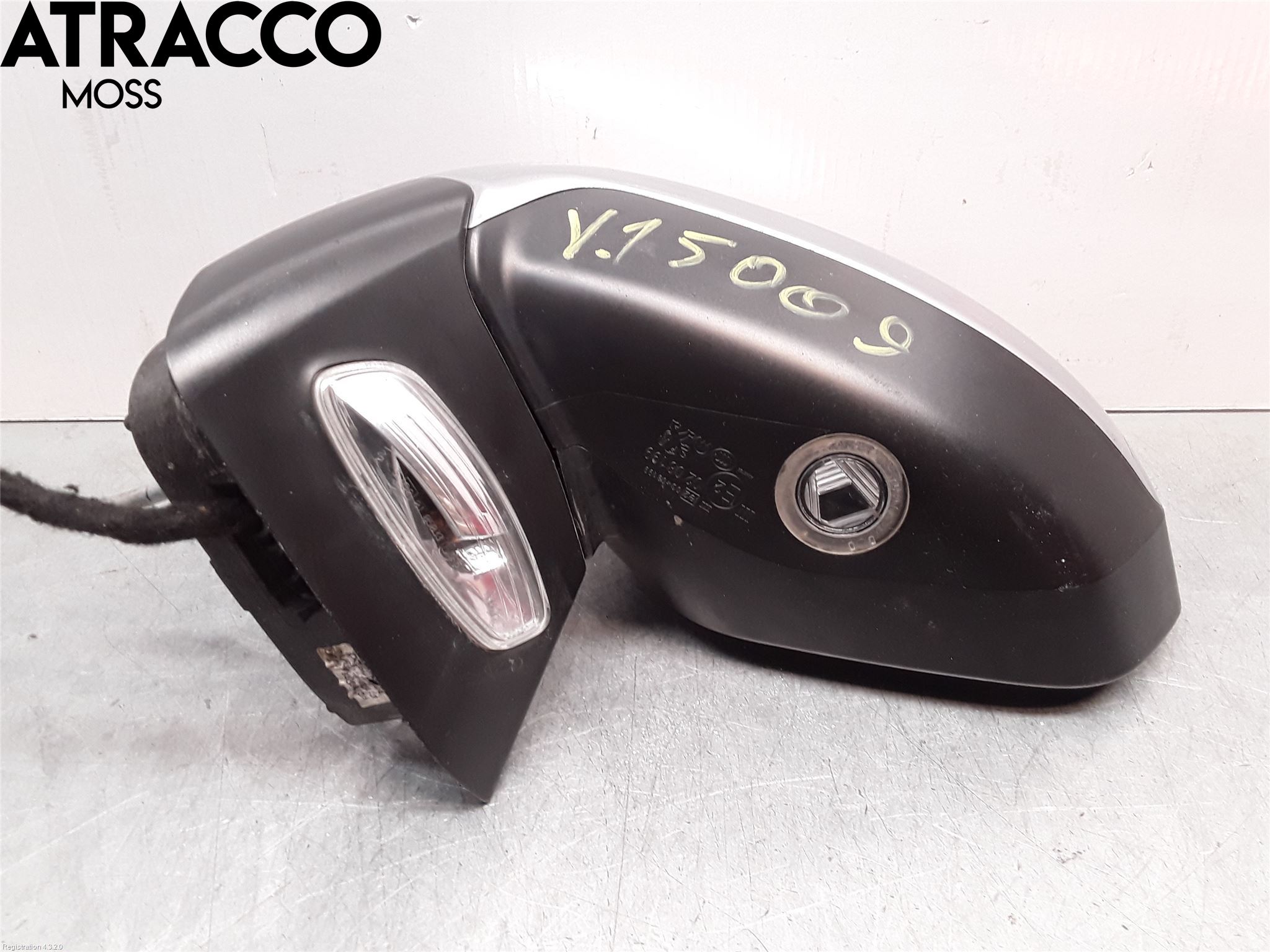 Peugeot 3008 09-16 Speil V M-El Justering