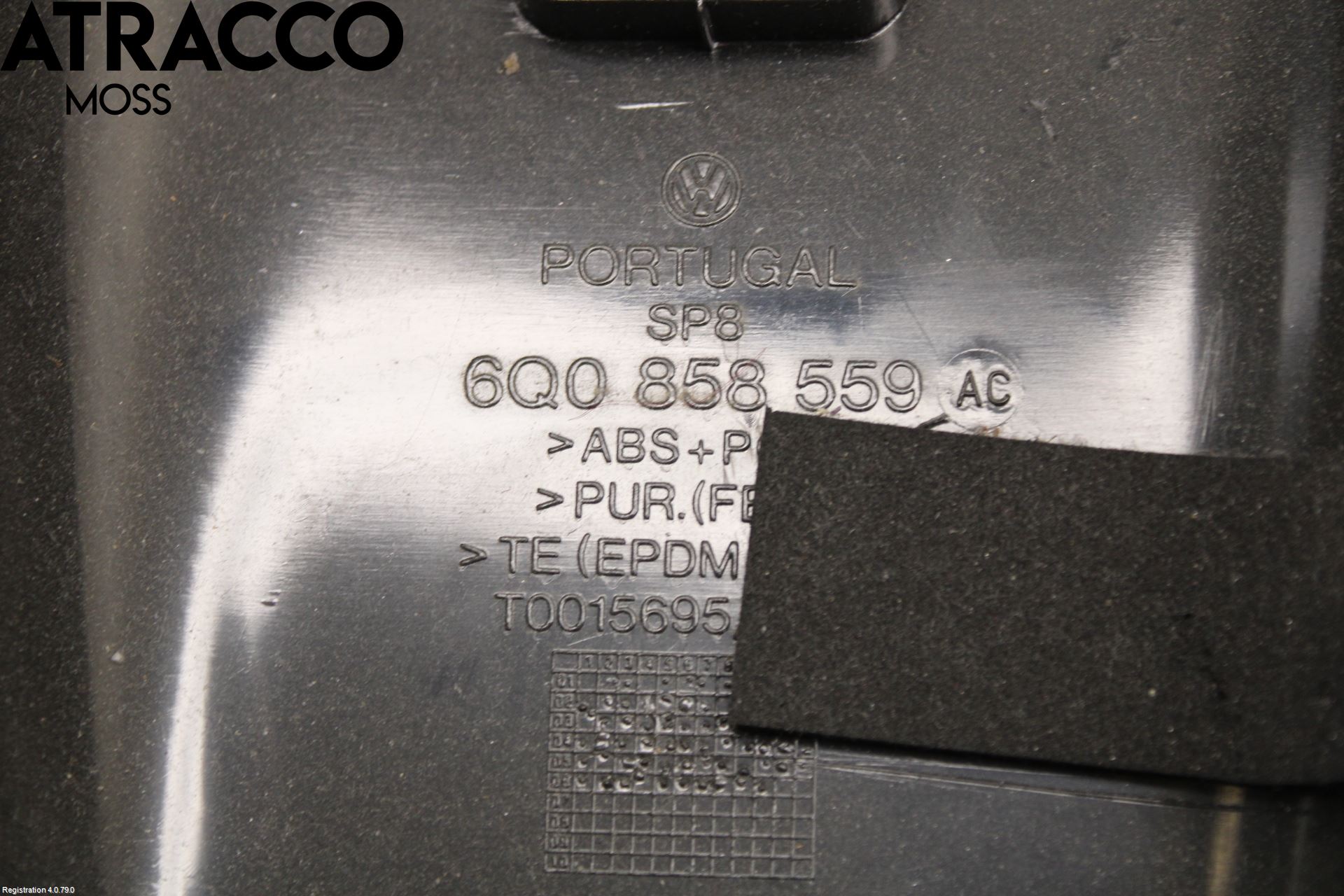 Volkswagen VW POLO 05-09 Rattdeksel - Deksler