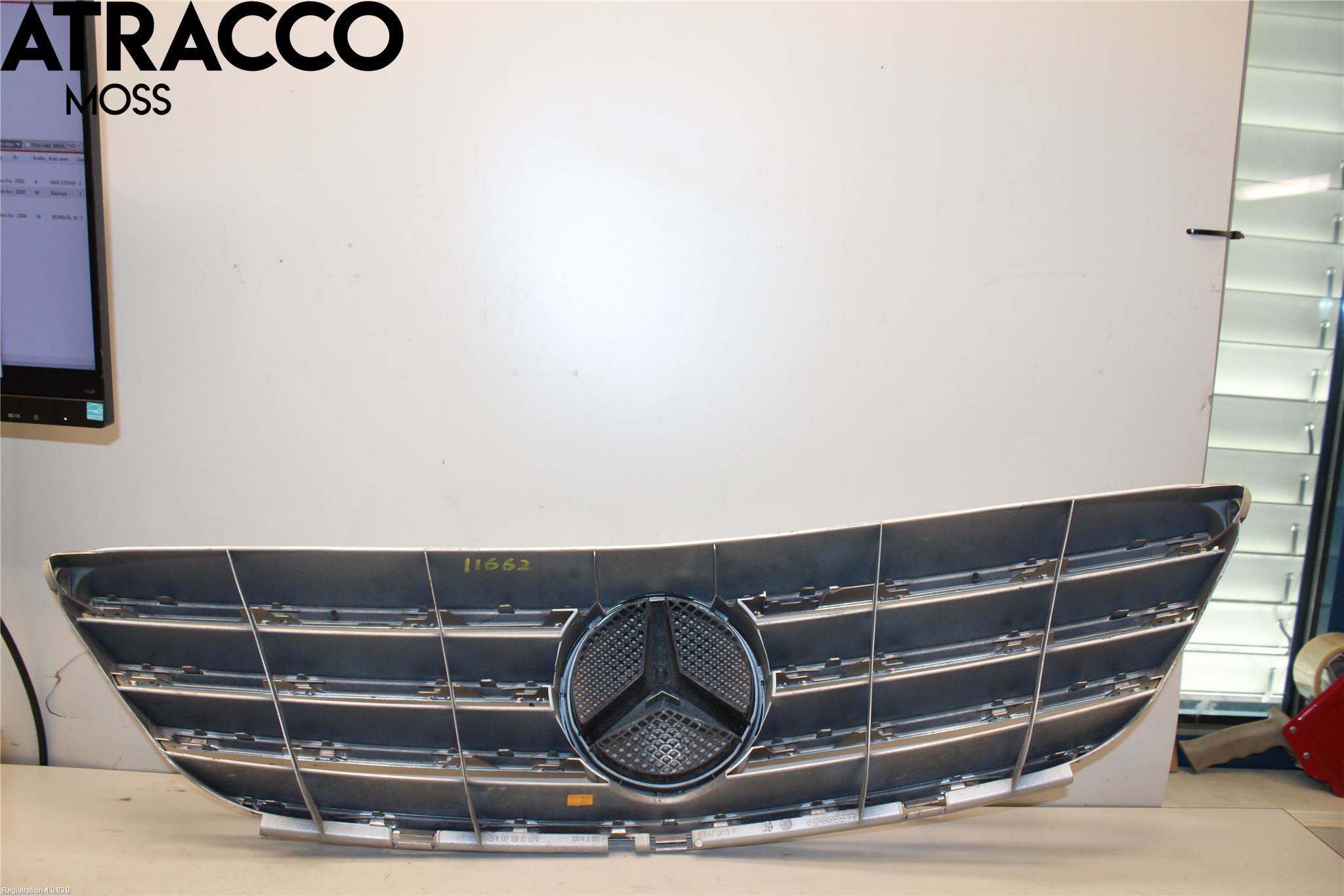 Mercedes-Benz MB B-KLASS (W245) 05-12 Grill Komplett
