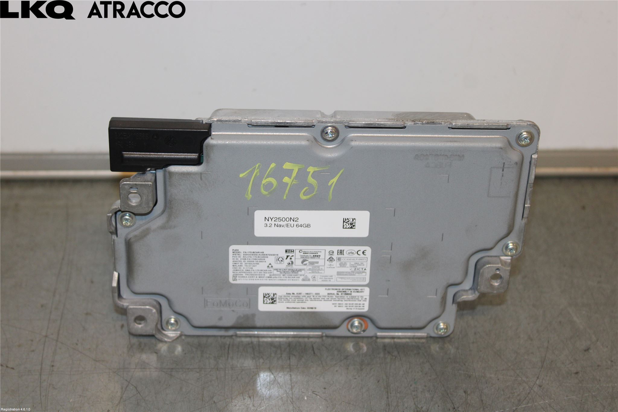 Ford ECOSPORT 17- Styreenhet Øvrig