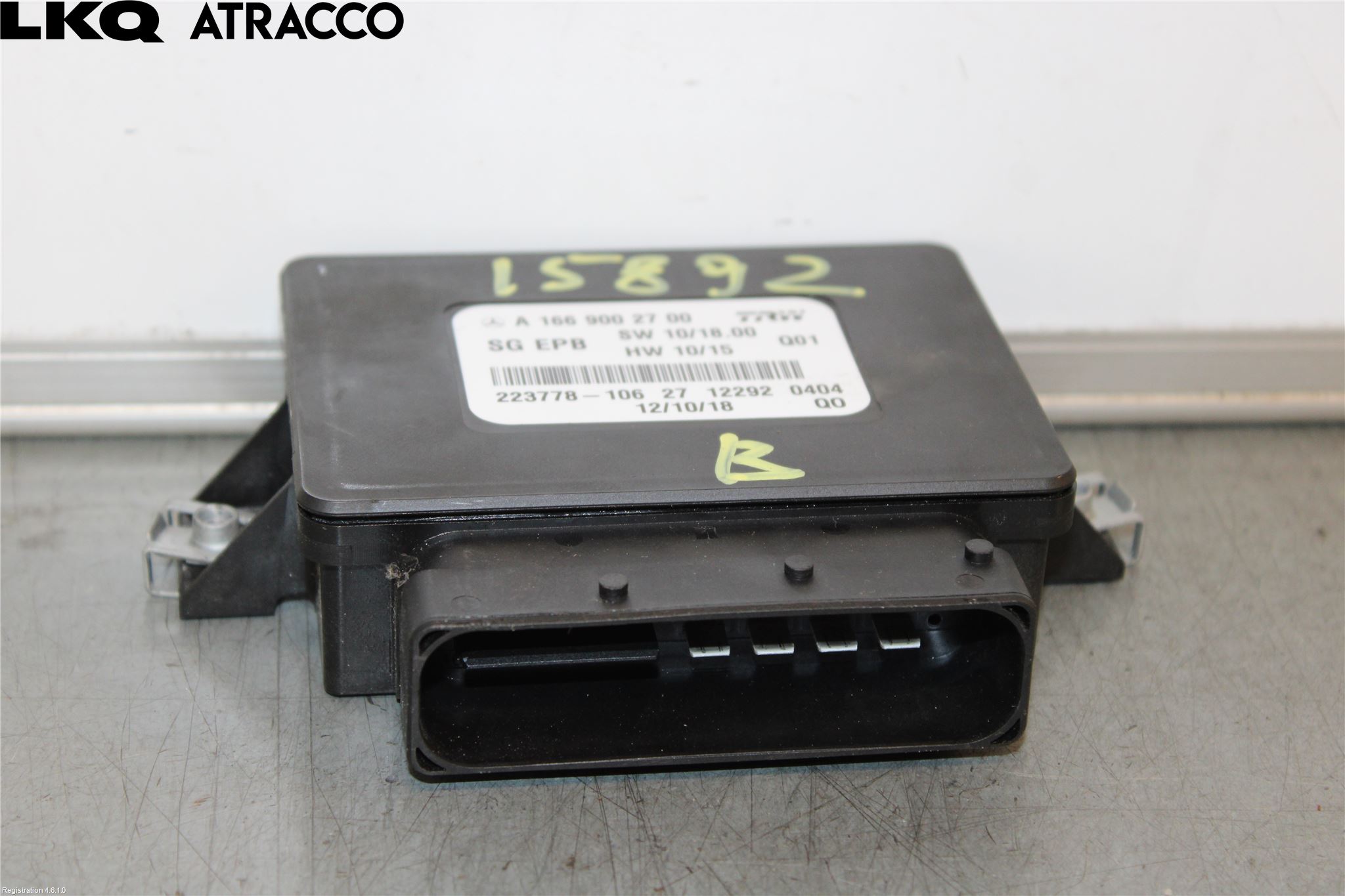 Mercedes-Benz MB B-KLASS (W246/W242) 12-19 Styreenhet Parkbrems