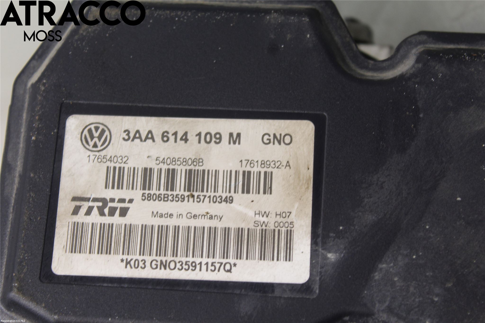 Volkswagen VW PASSAT 11-14 Abs Hydraulikkaggregat