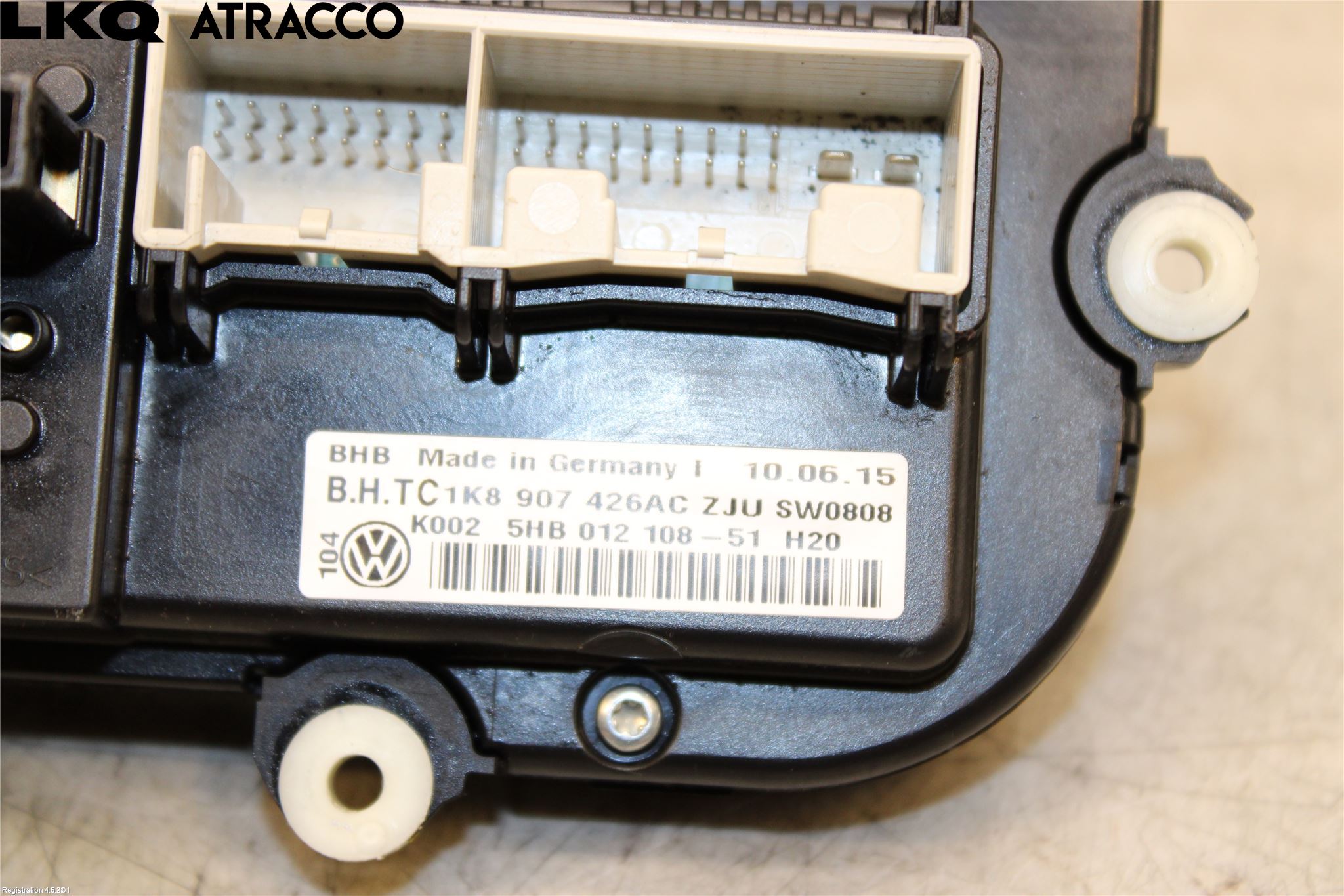 Volkswagen VW CADDY 16-20 Varme Ac Betjening-Display