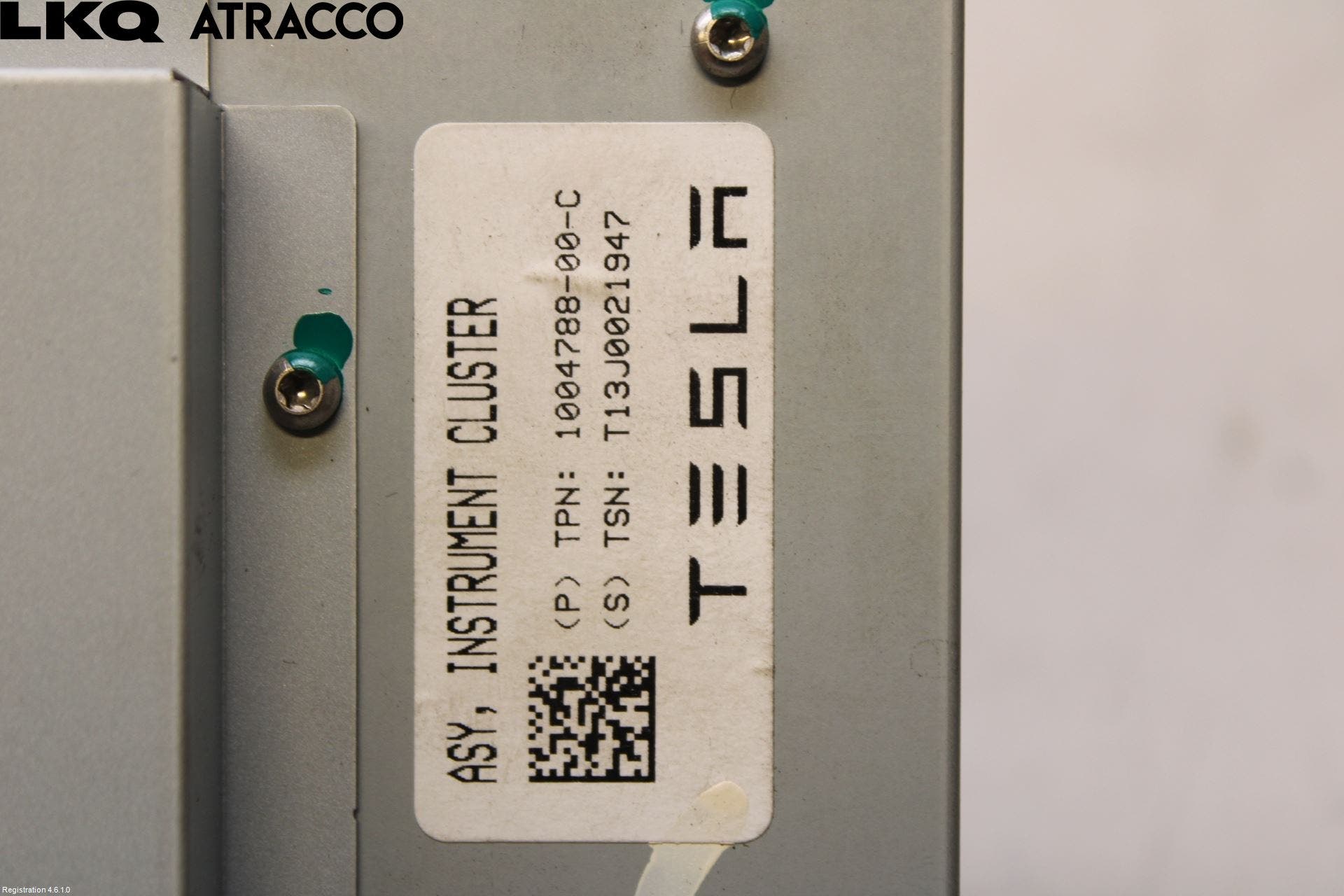 Tesla MODEL S 13- Instr Kombinert