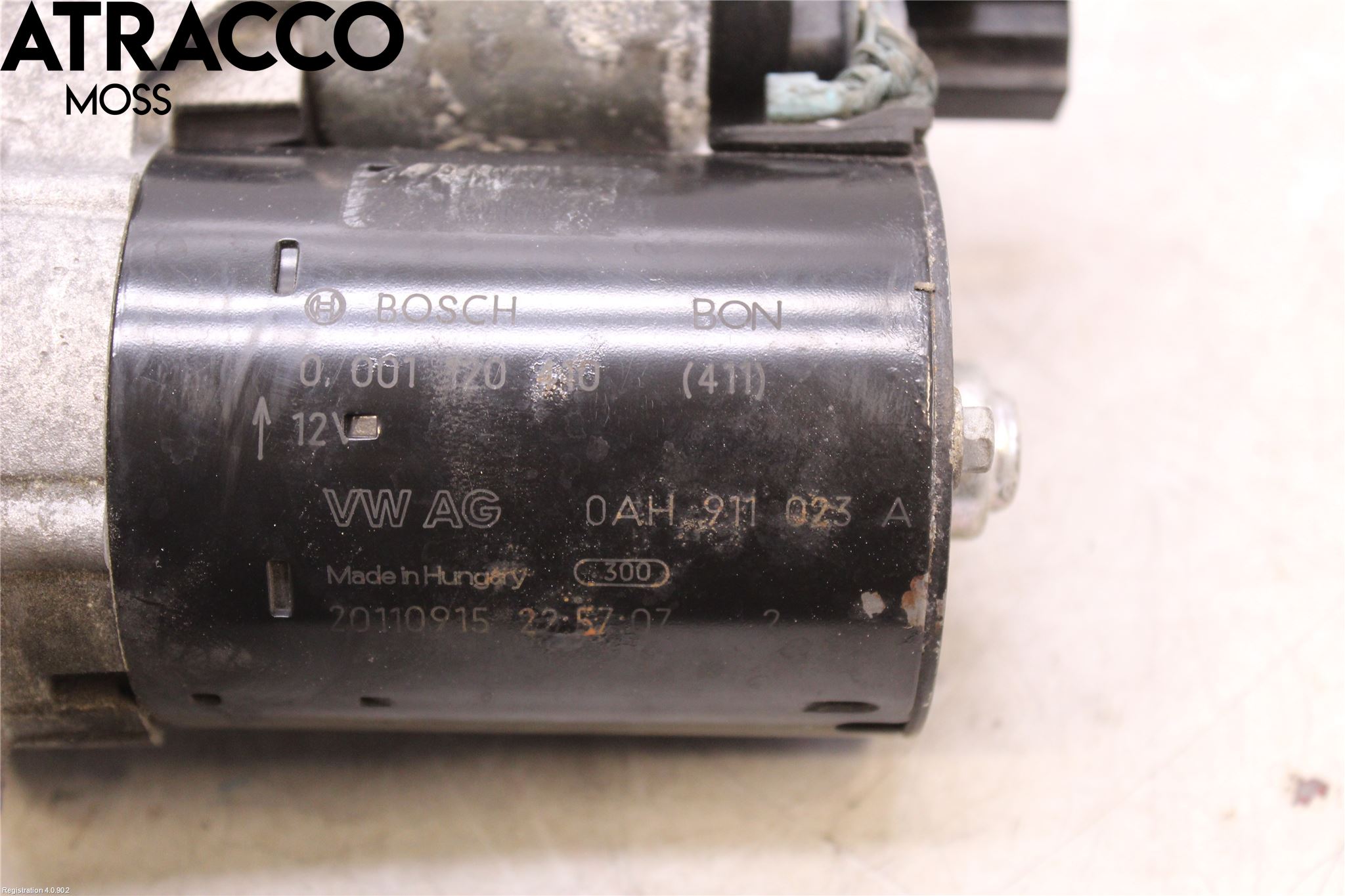 Volkswagen VW GOLF VI 09-13 Startmotor