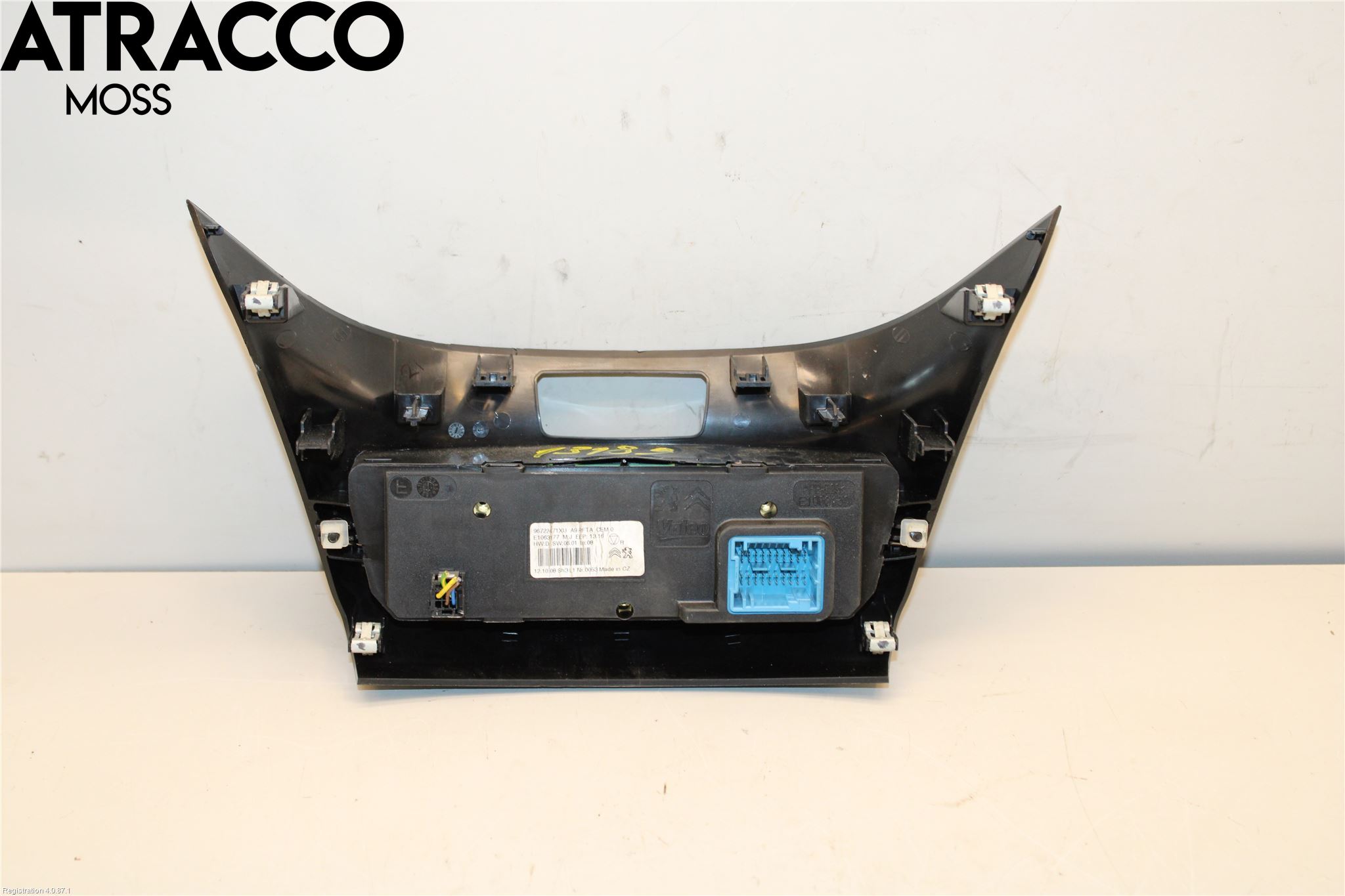 Peugeot 208 12-15 Varme Ac Betjening-Display