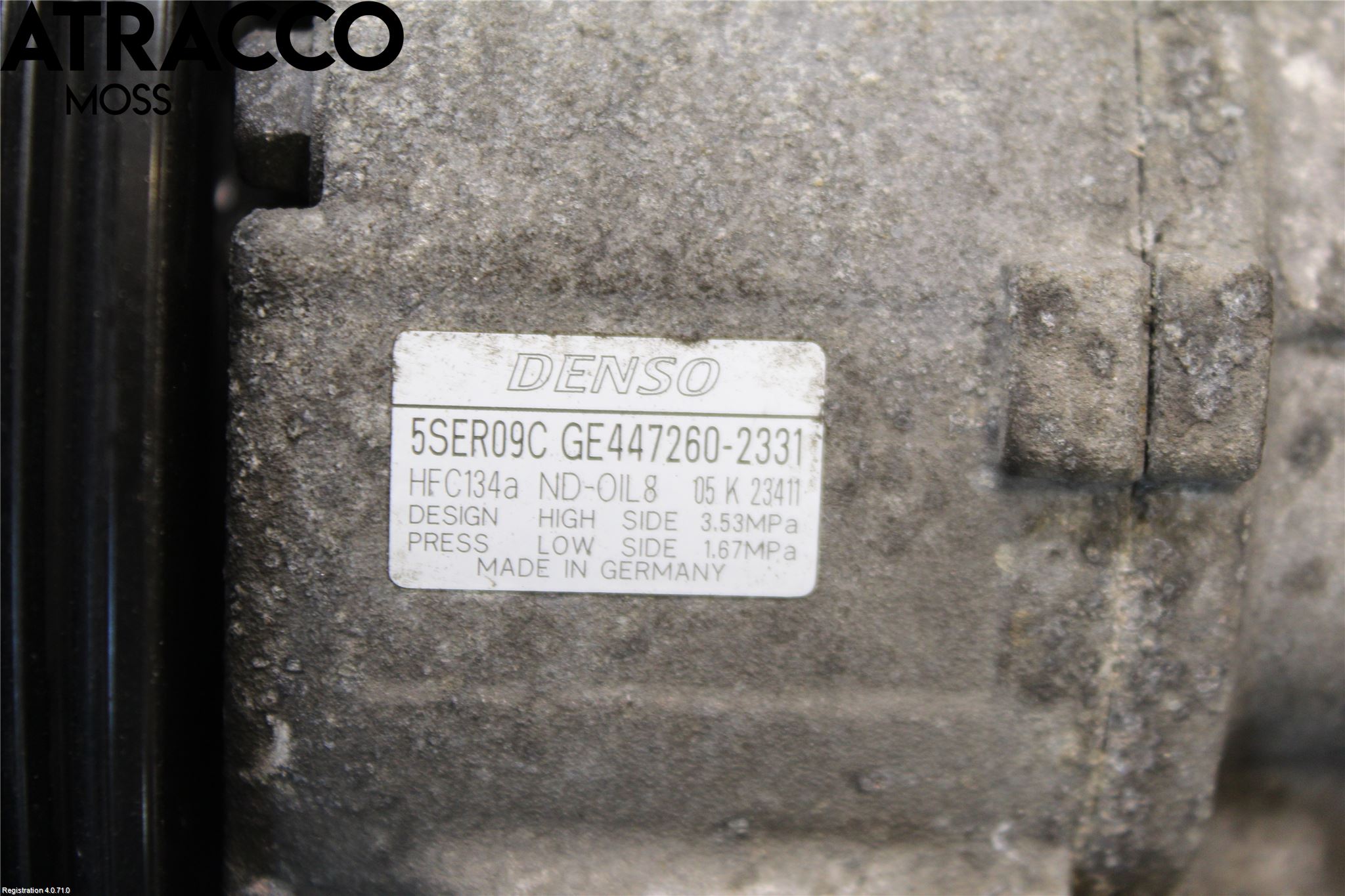 Toyota AURIS 10-12 Varme Ac Kompressor