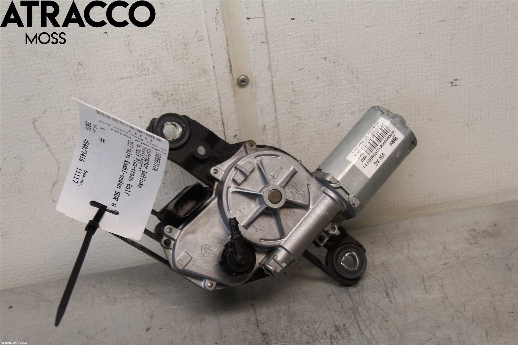 Volkswagen VW GOLF / E-GOLF VII 13-20 Viskermotor Bakluke