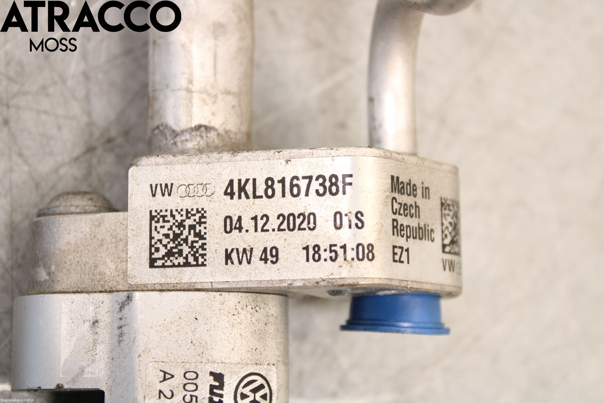 Audi E-TRON, S GE 19- Varme Ac Slange - Rør