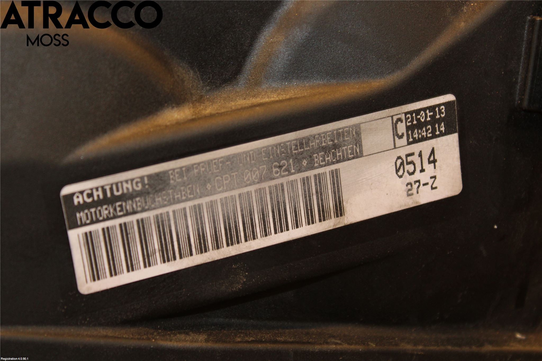 Volkswagen VW GOLF / E-GOLF VII 13-20 Motor Bensin