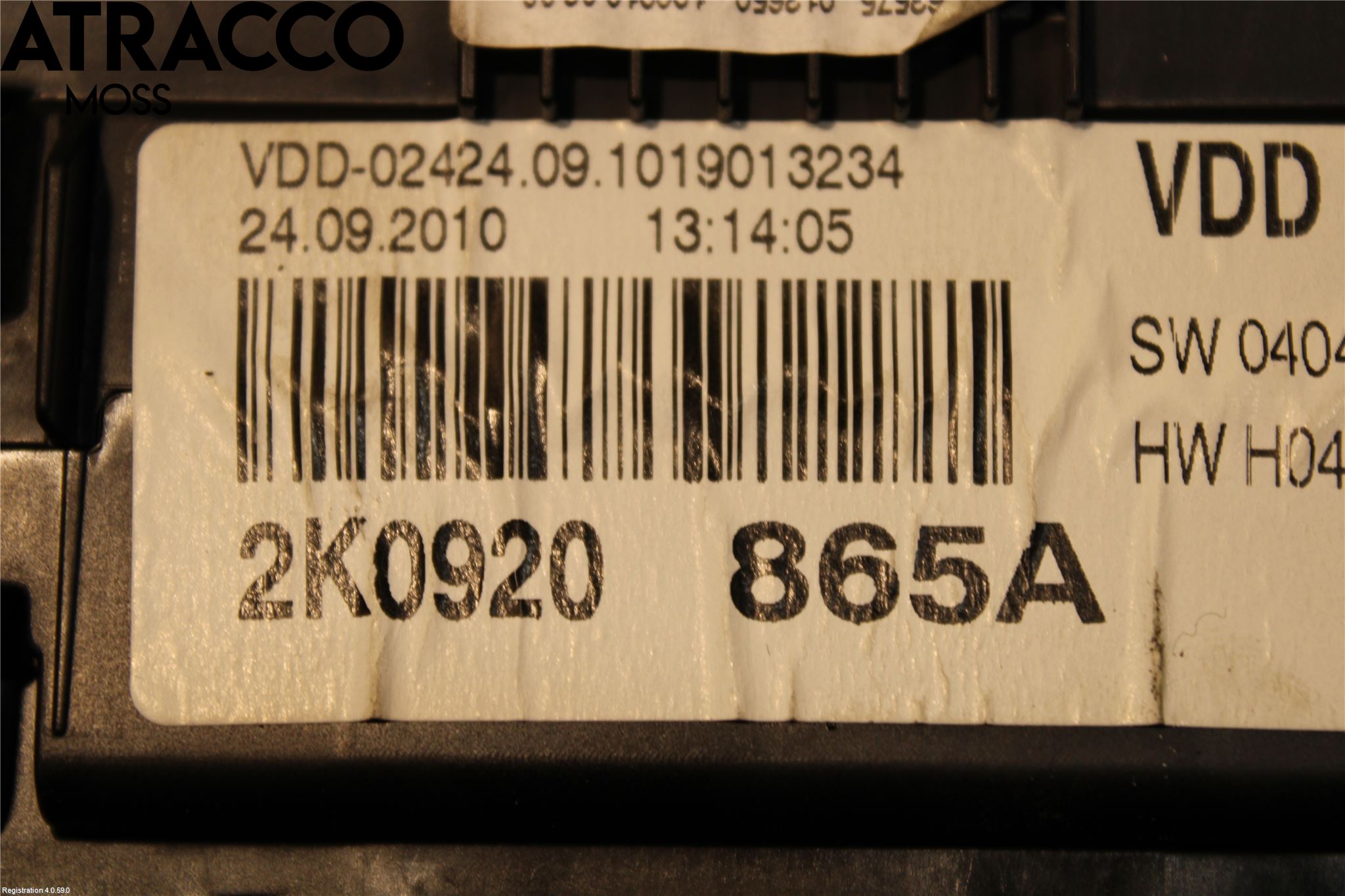 Volkswagen VW CADDY 11-15 Instr Kombinert