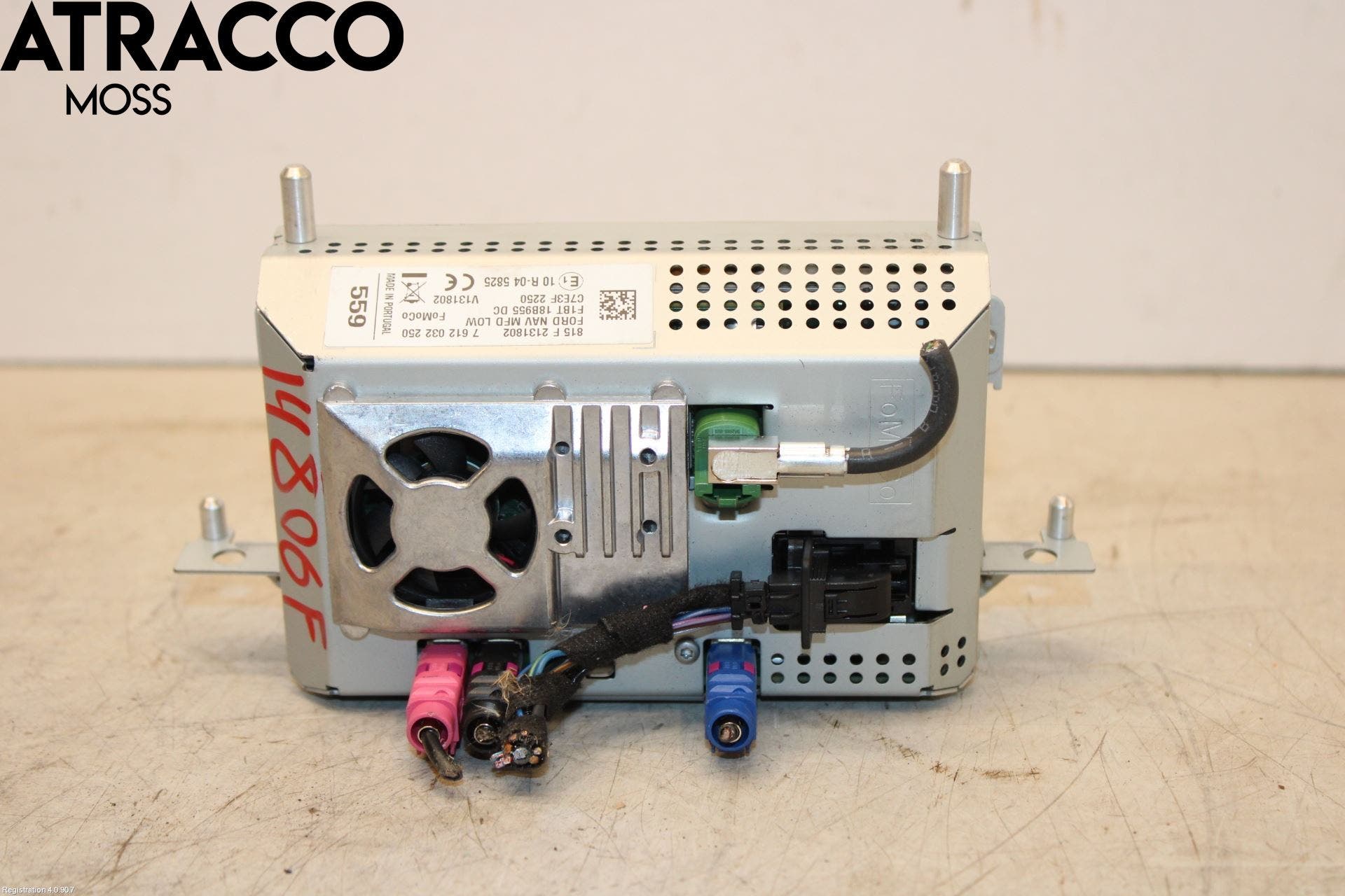 Ford FIESTA 13-17 Multifunktionsdisplay