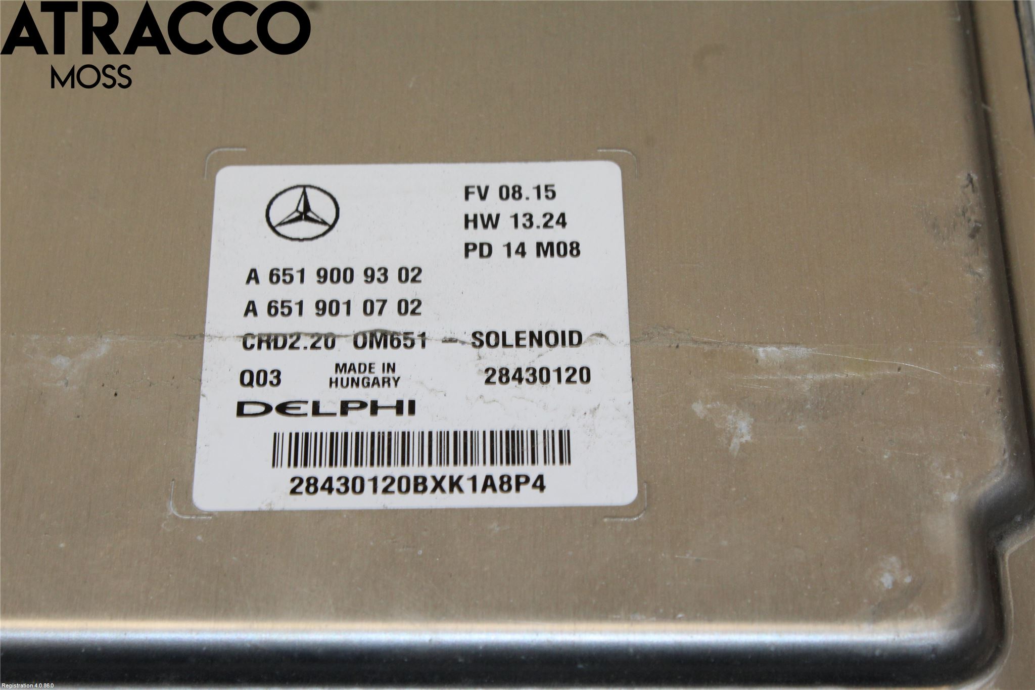 Mercedes-Benz MB VITO/VIANO (W639) 04-14 Styreenhet Innsprøytning