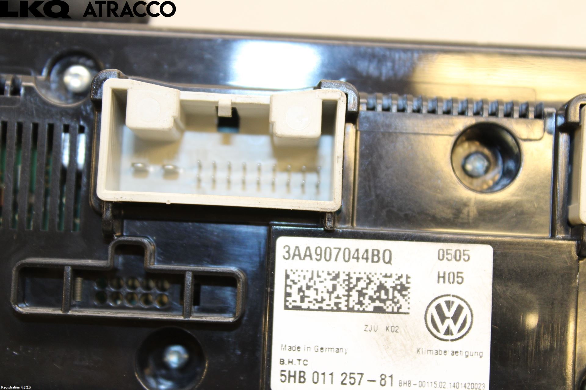 Volkswagen VW PASSAT 11-14 Varme Ac Betjening-Display