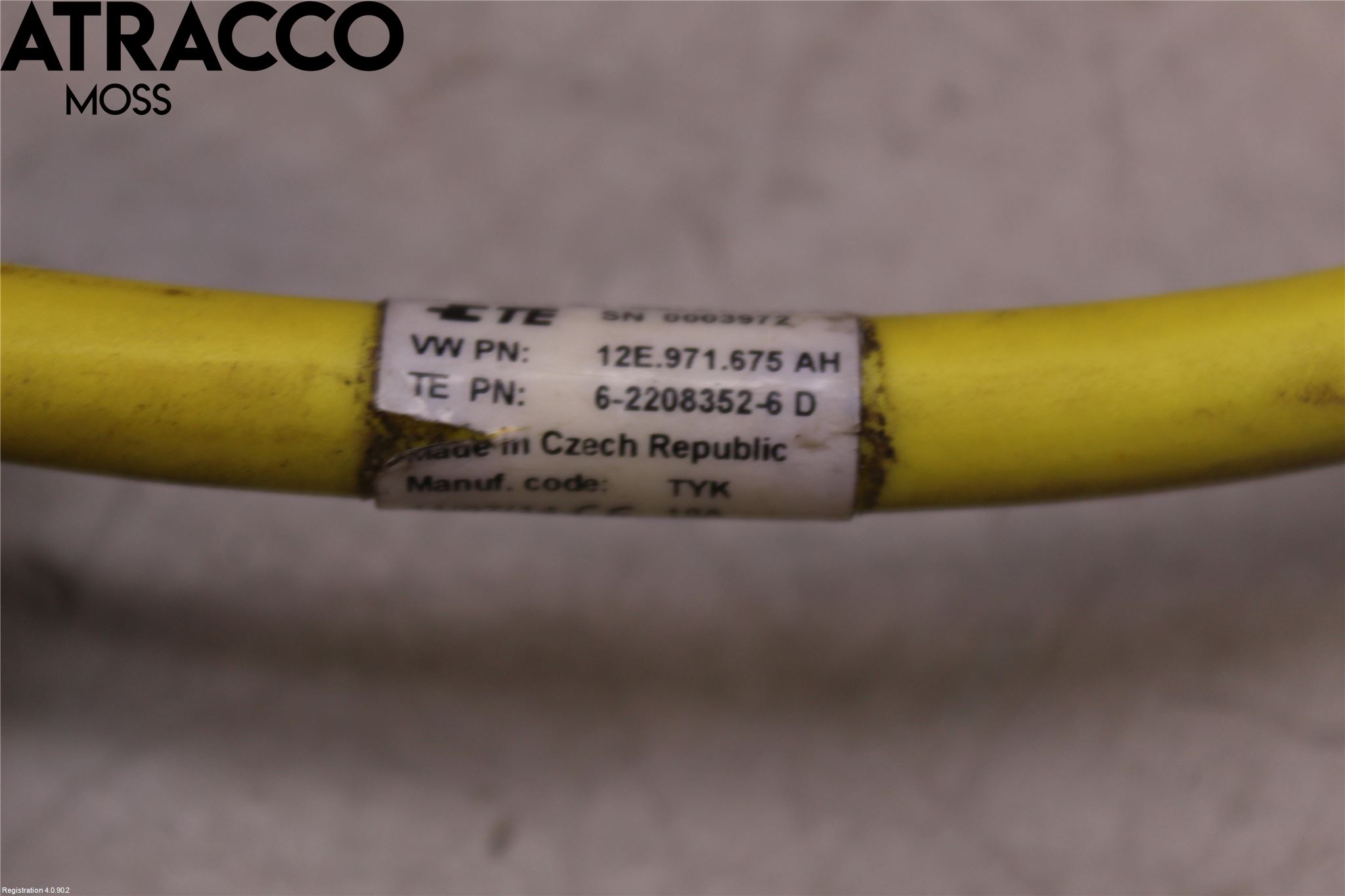 Volkswagen VW UP! / E-UP! Batterikabel