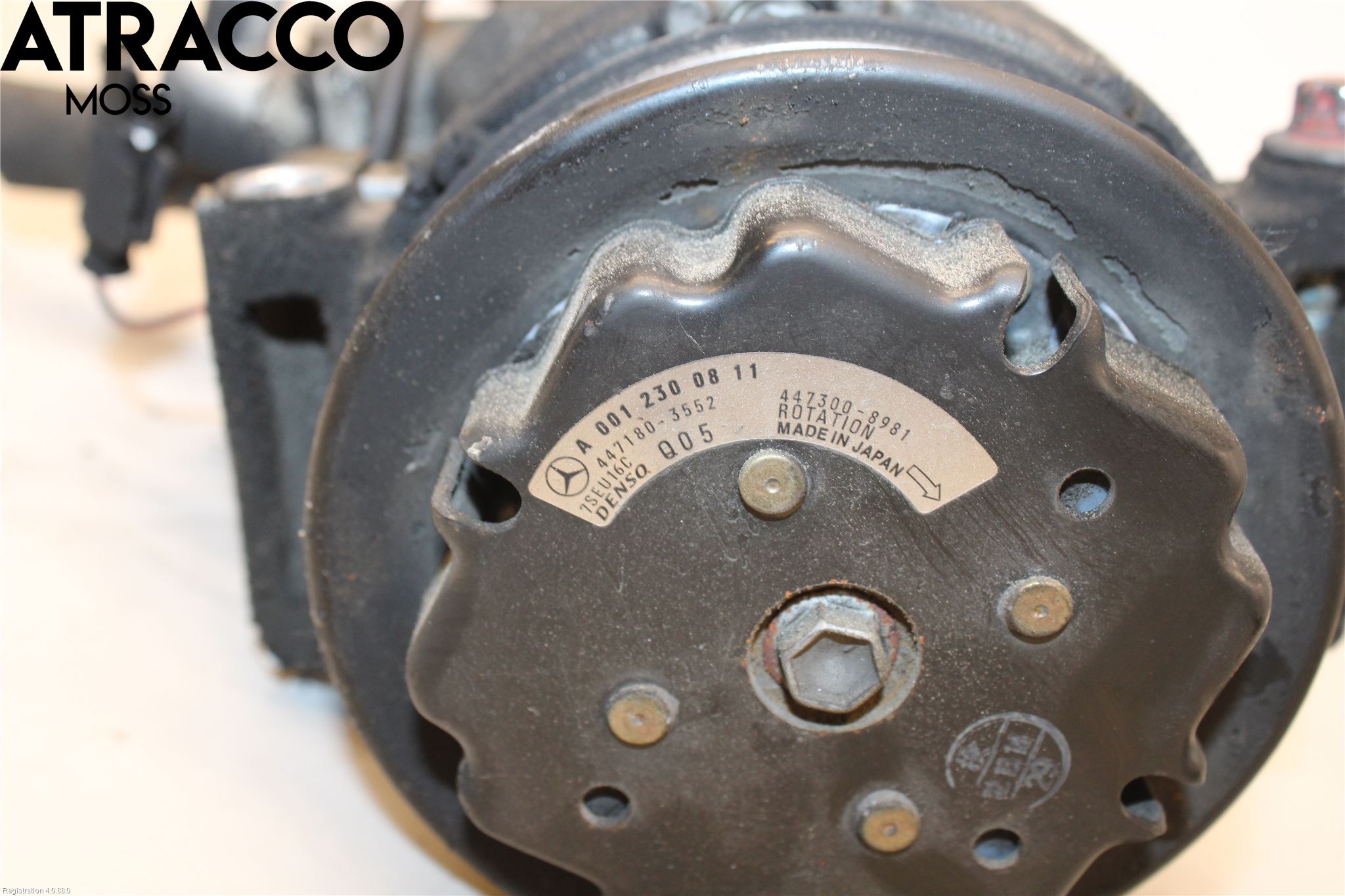 Mercedes-Benz MB E-KLASS (W211) 02-09 Varme Ac Kompressor