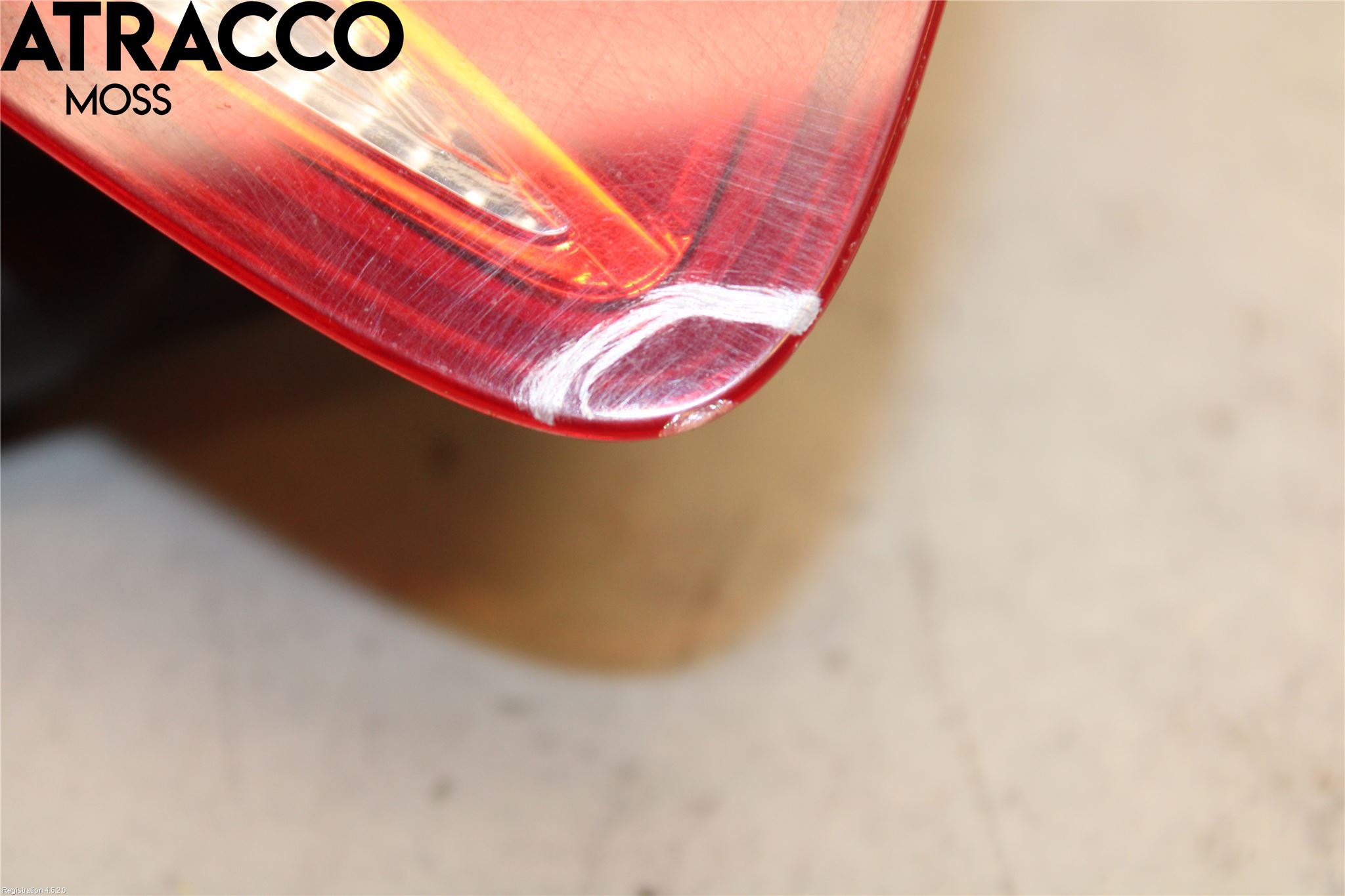 Volkswagen VW PASSAT 11-14 Baklykt Venstre  På Luke(Indre