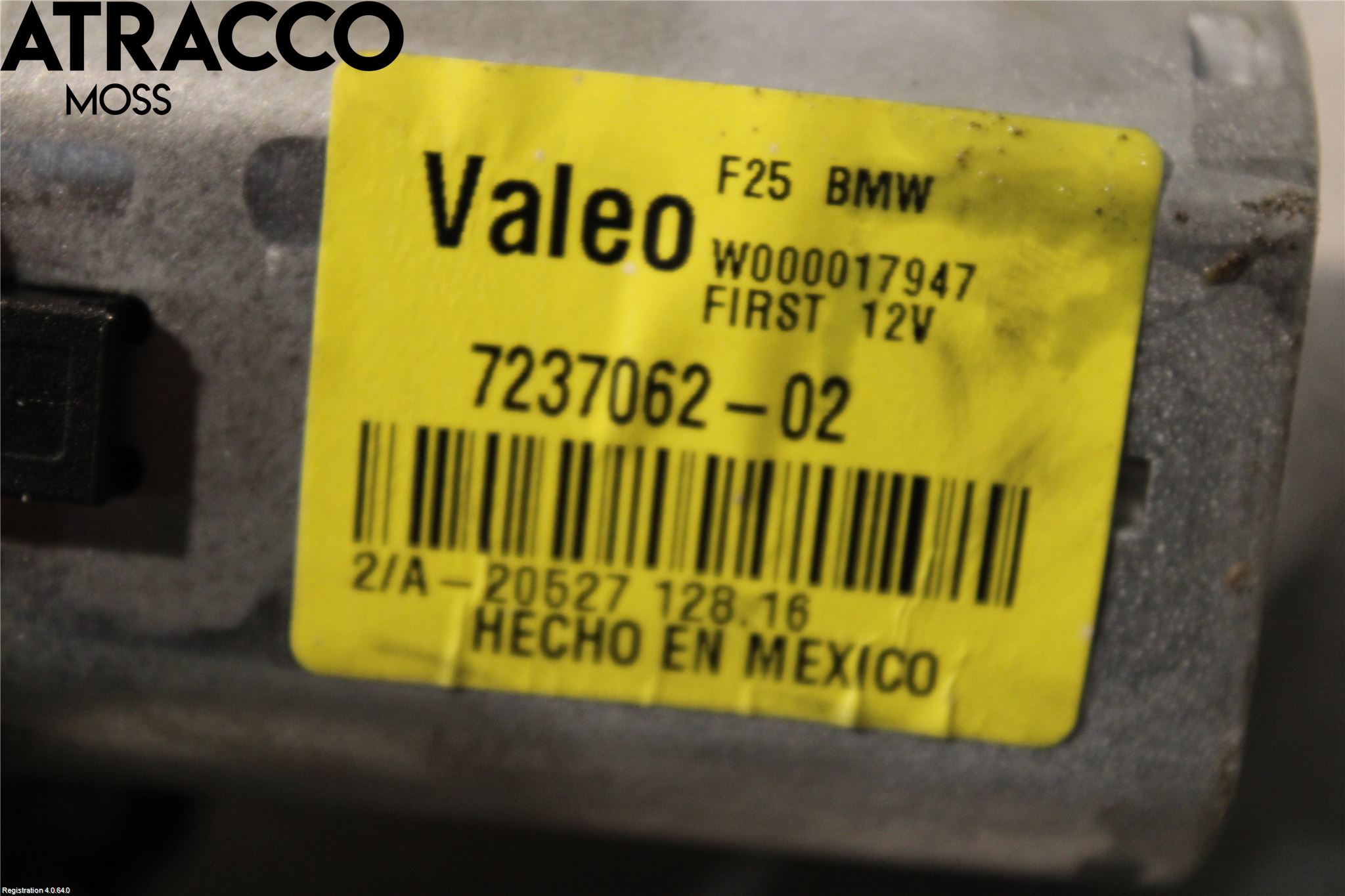 BMW X3 F25 10-17 Viskermotor Bakluke