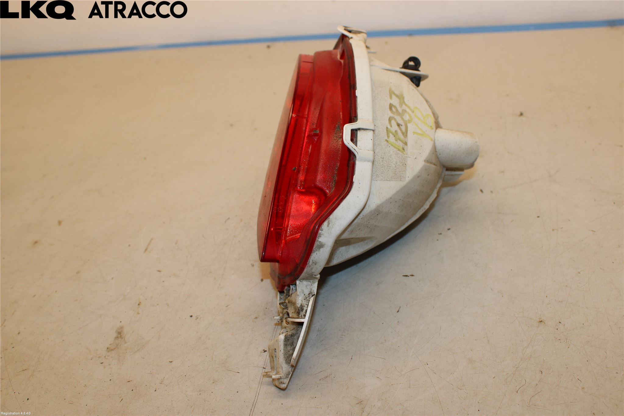 Toyota YARIS XP130 15-20 Baklykt Ryggelys-Tåkelys