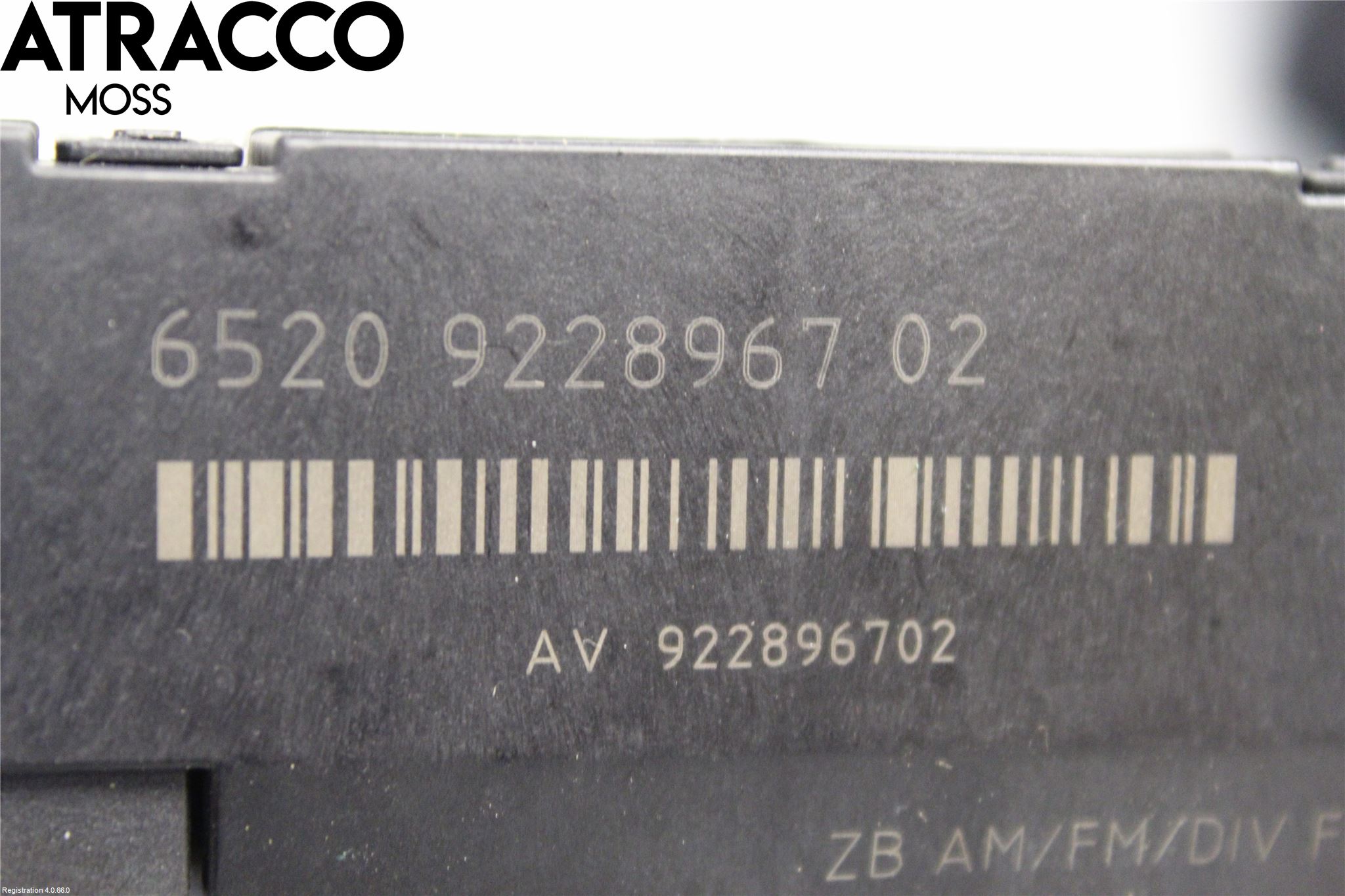 BMW 5 F10/F11/F18 09-17 Stereo Antenne Radio-Tv