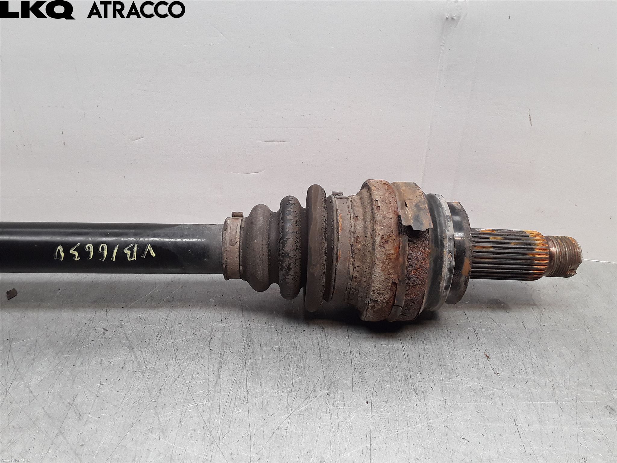 BMW 5 F10/F11/F18 09-17 Drivaksel Bak Kompl Venstre