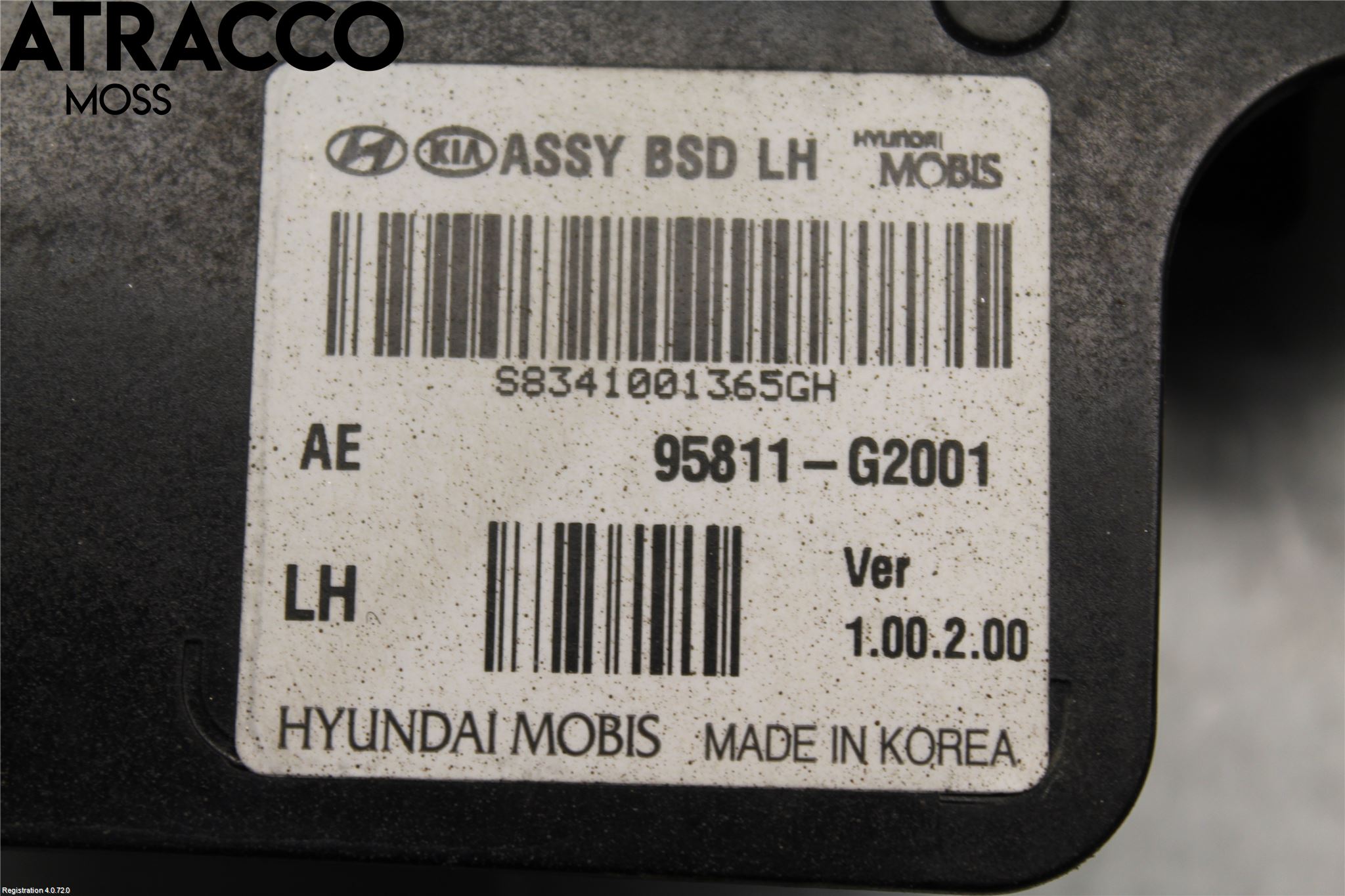 Hyundai IONIQ AE 17-22 Sensor Kollisjonsbeskyttelse