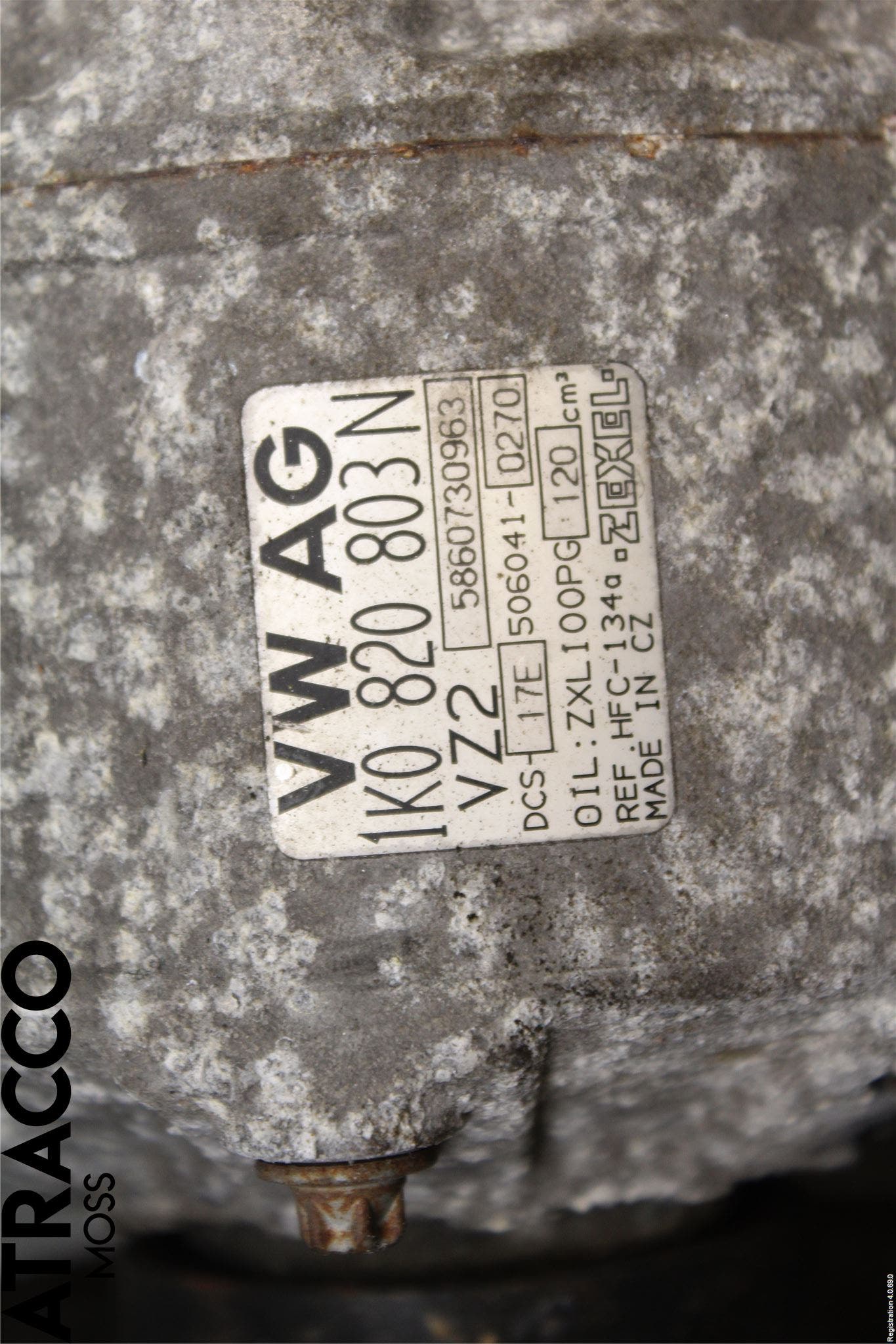 Volkswagen VW GOLF V 04-09 Varme Ac Kompressor