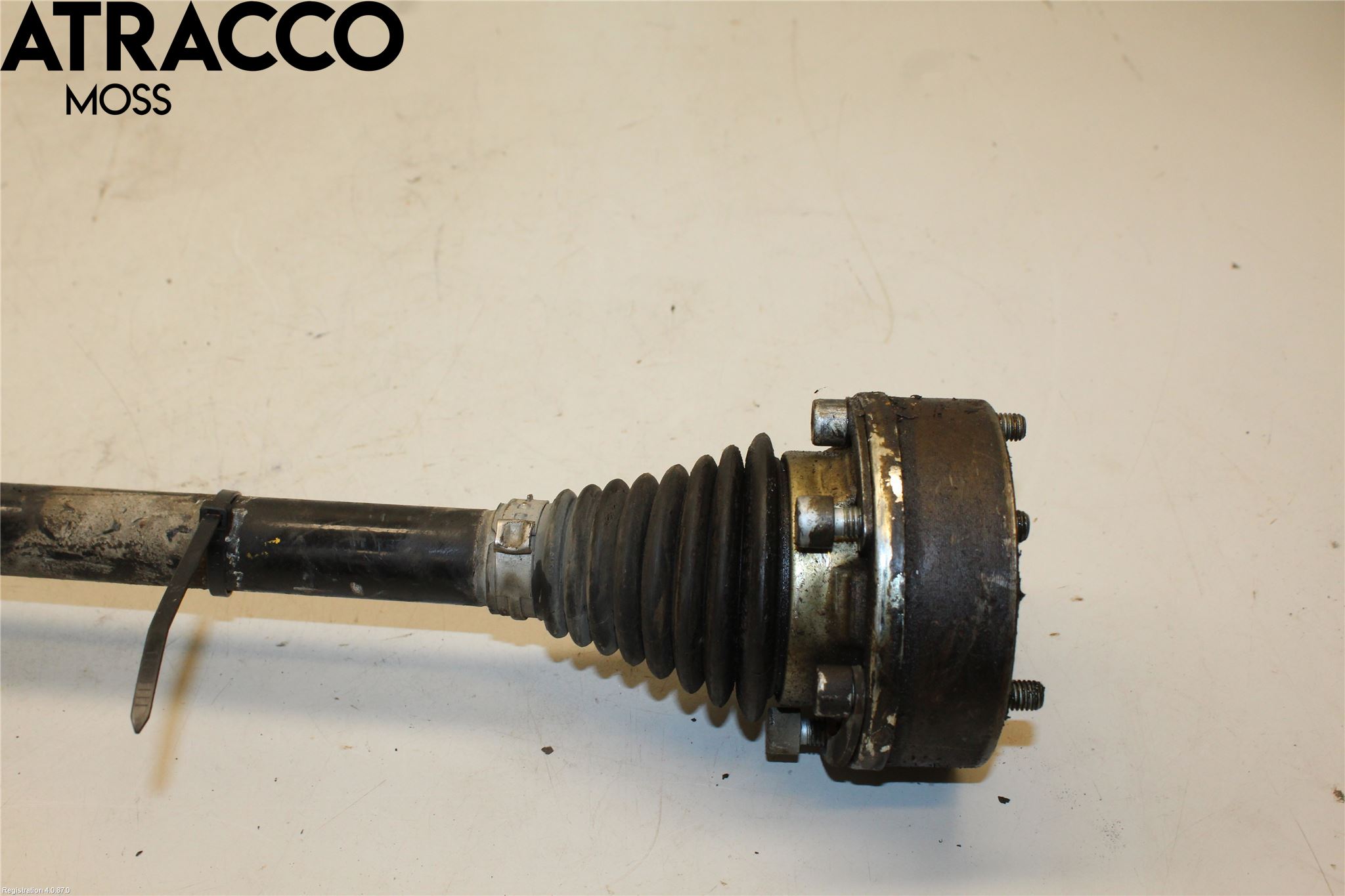 Volkswagen VW GOLF VI 09-13 Drivaksel Foran Kompl Venstre