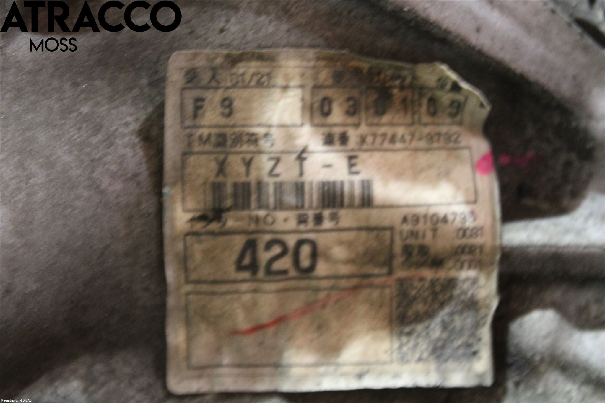 Toyota AVENSIS 09-15 Gearkasse 6 Trinn