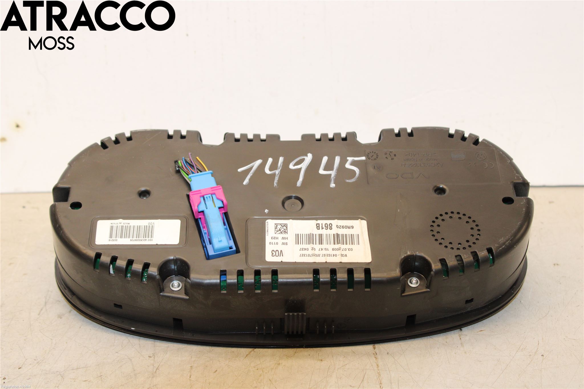 Volkswagen VW POLO 10-17 Instr Kombinert