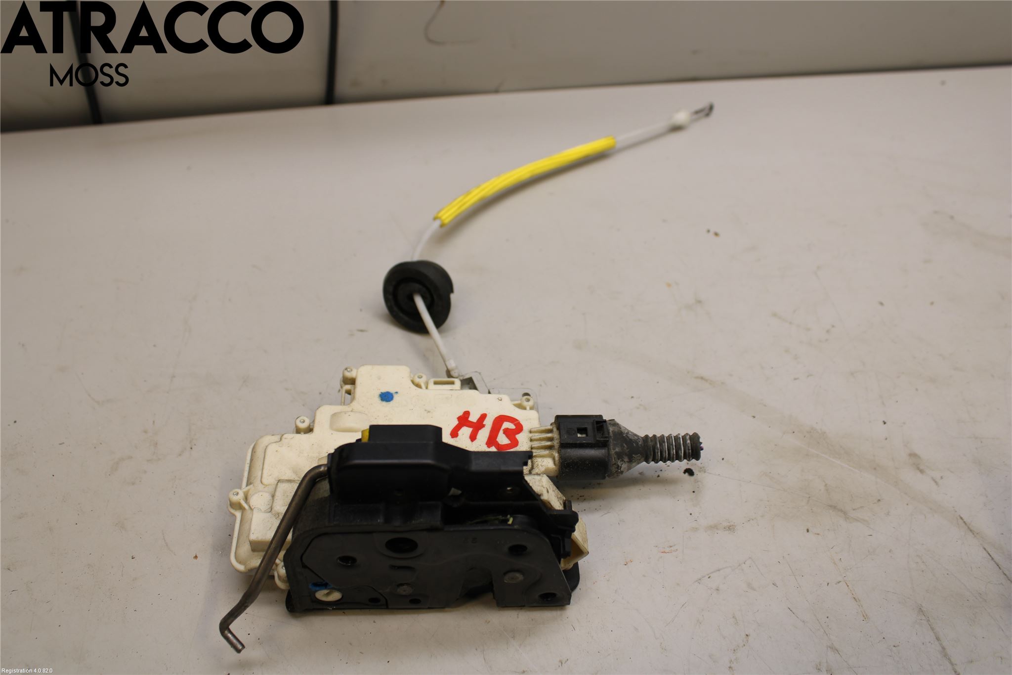 Audi A4/S4 05-07 Dørlås - Låsekasse