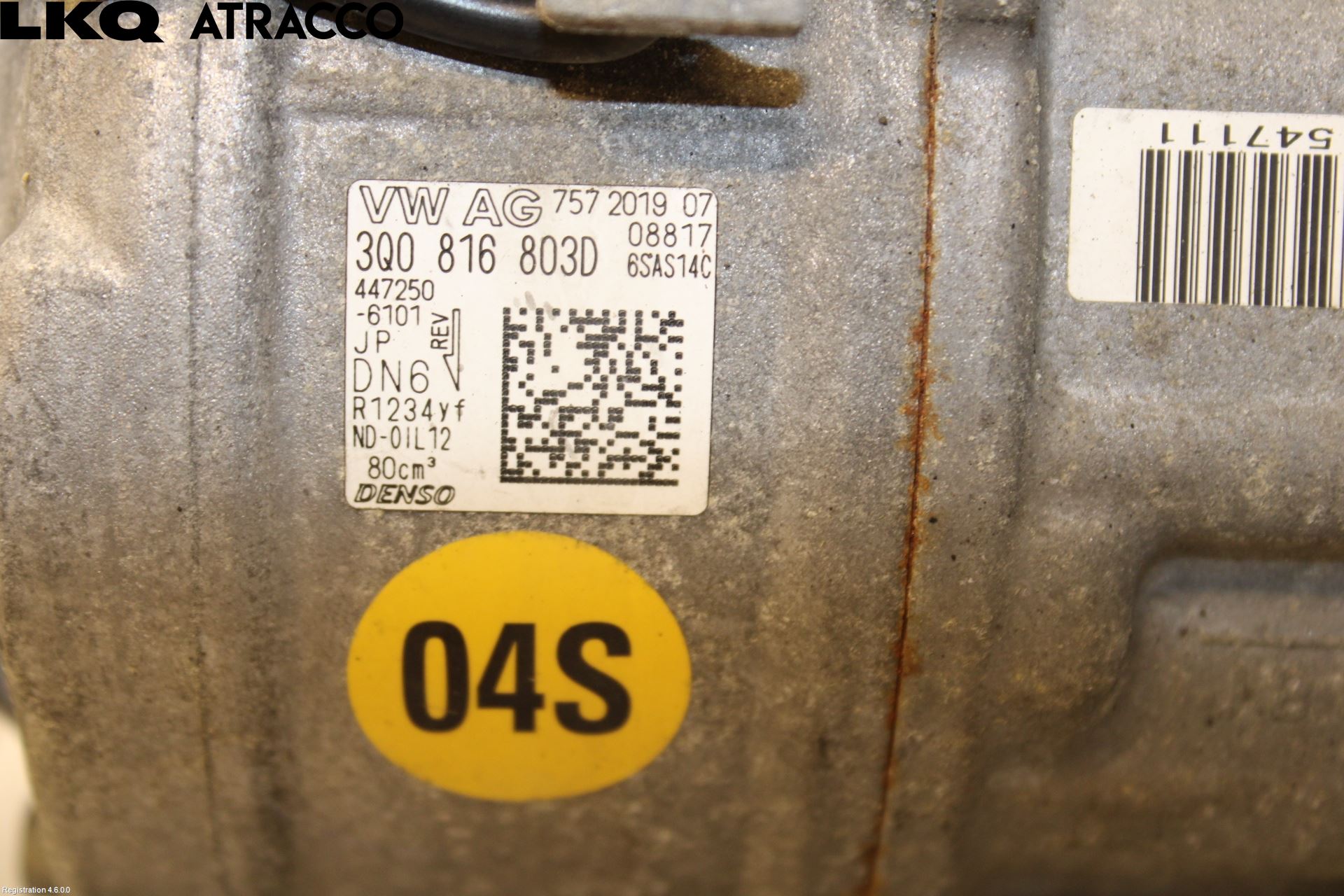 Volkswagen VW T-ROC 18- Varme Ac Kompressor