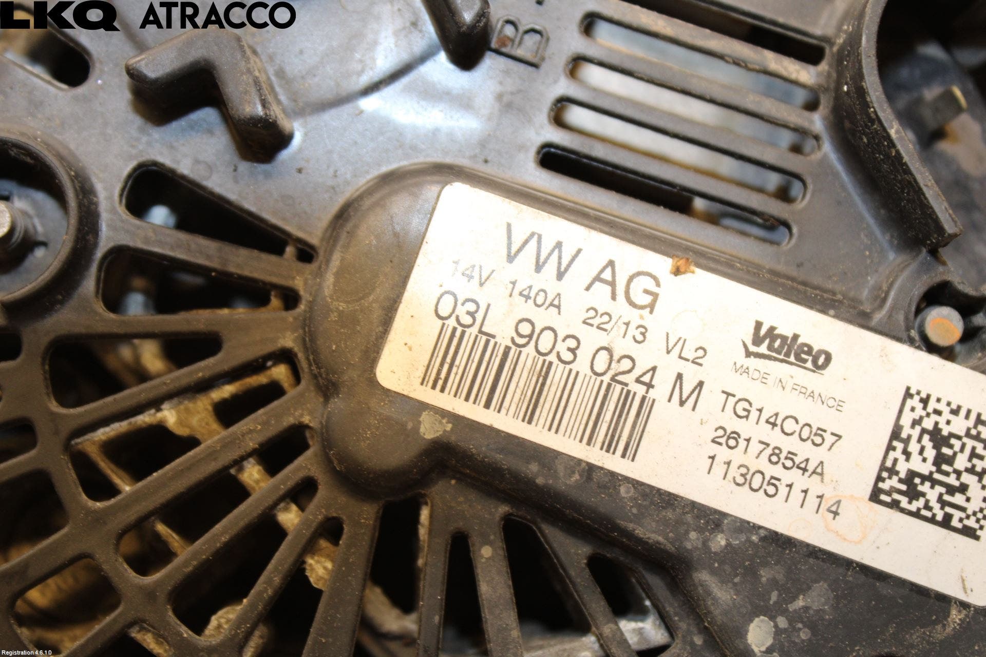 Volkswagen VW CADDY 11-15 Dynamo