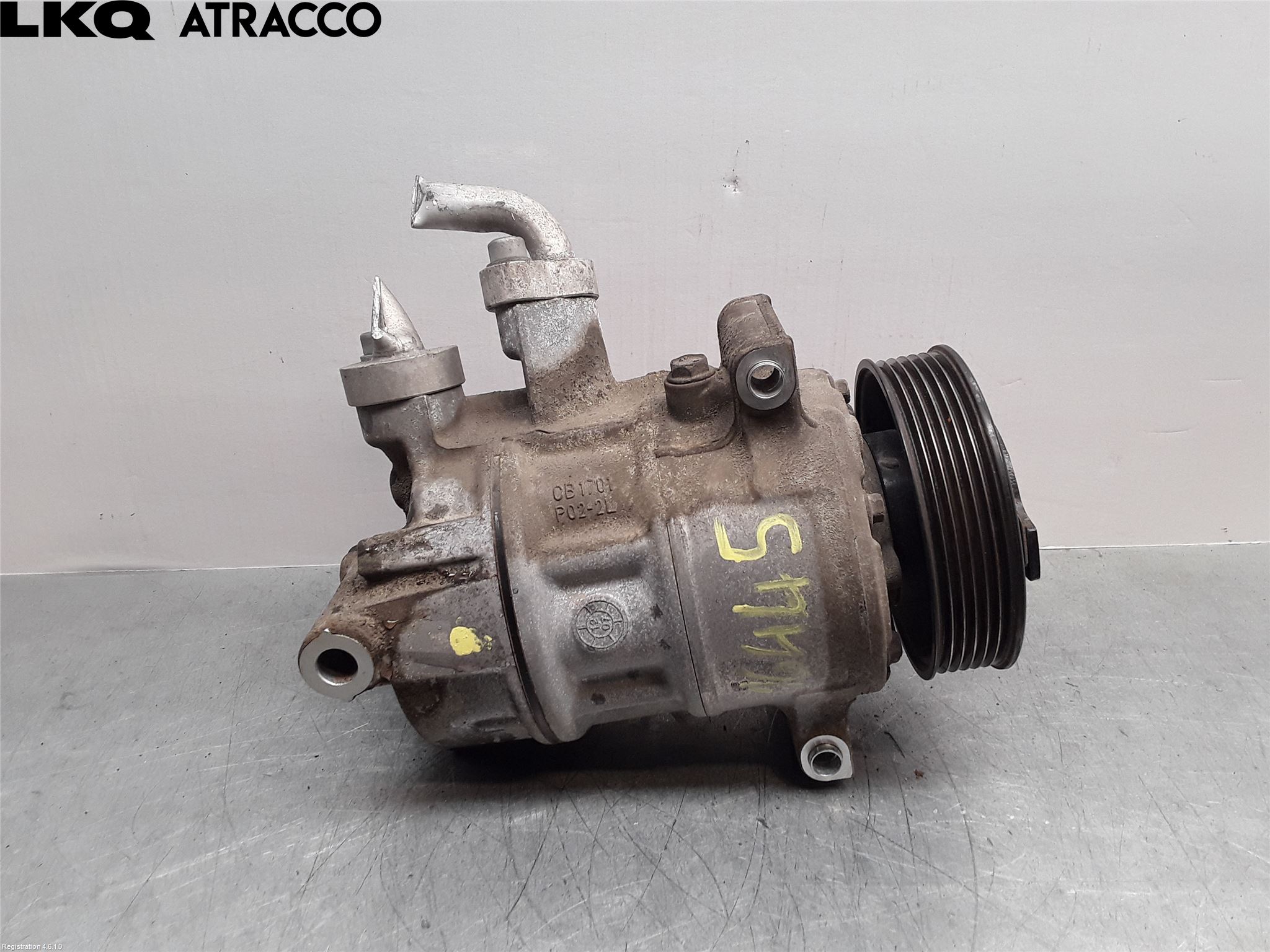 Volkswagen VW GOLF VI 09-13 Varme Ac Kompressor