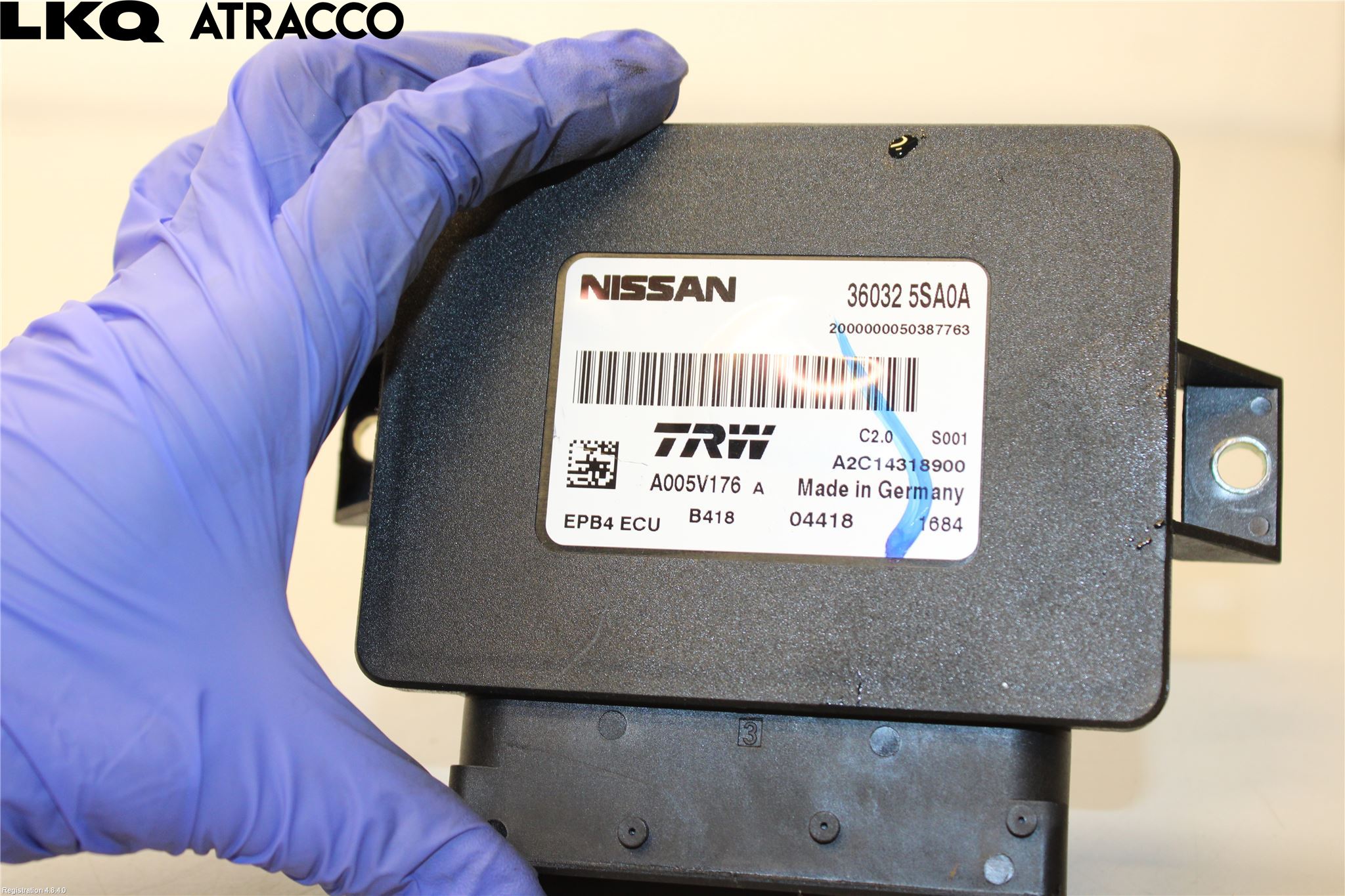 Nissan LEAF 18- Styreenhet Parkering