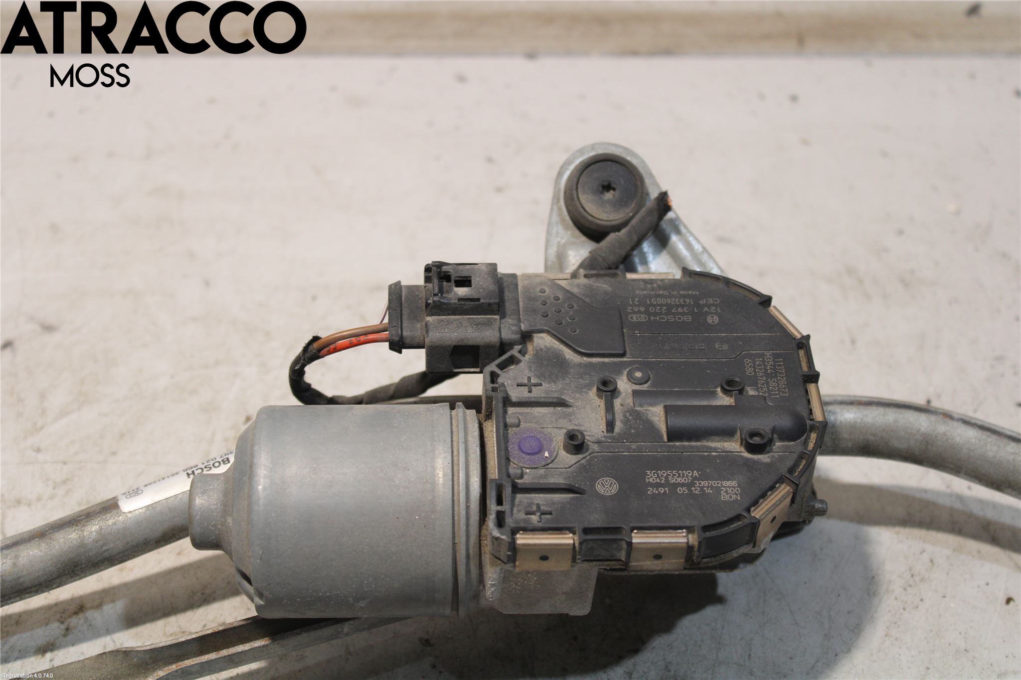 Volkswagen VW PASSAT 15-19 Viskermotor Frontrute