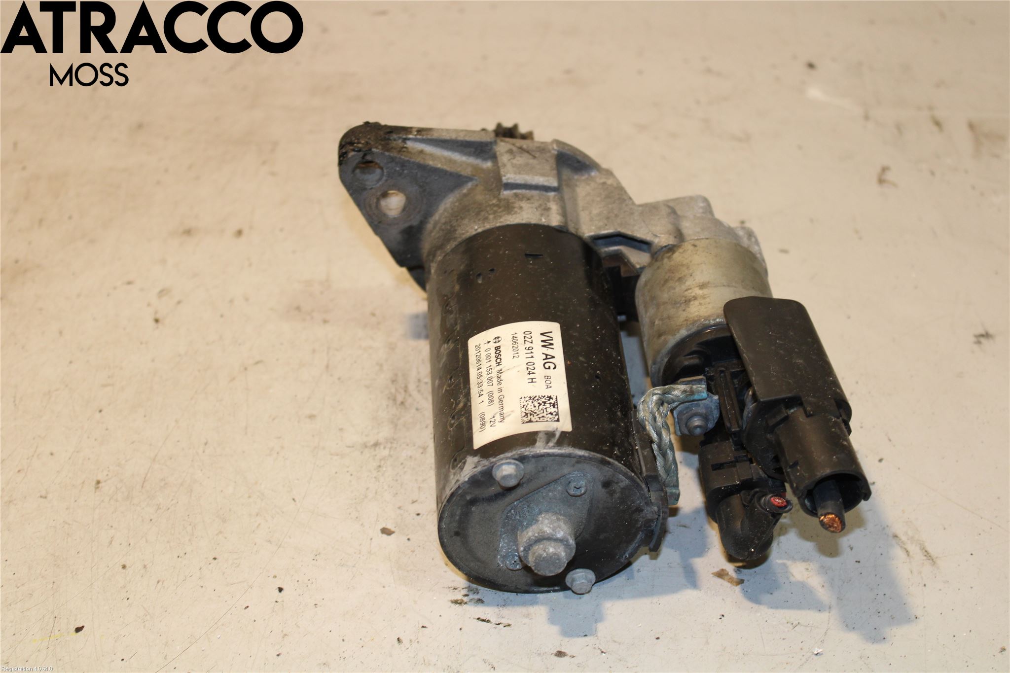 Volkswagen VW GOLF VI 09-13 Startmotor Diesel