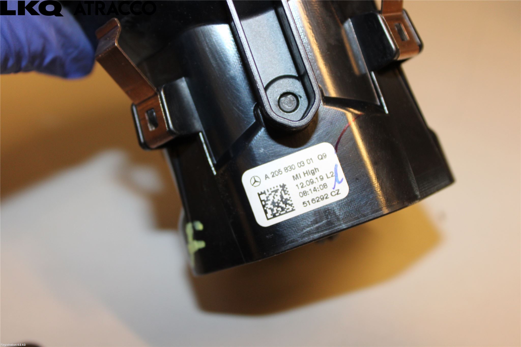 Mercedes-Benz MB C-KLASS (W205) 14-21 Bryter Luft Sirkulasjon