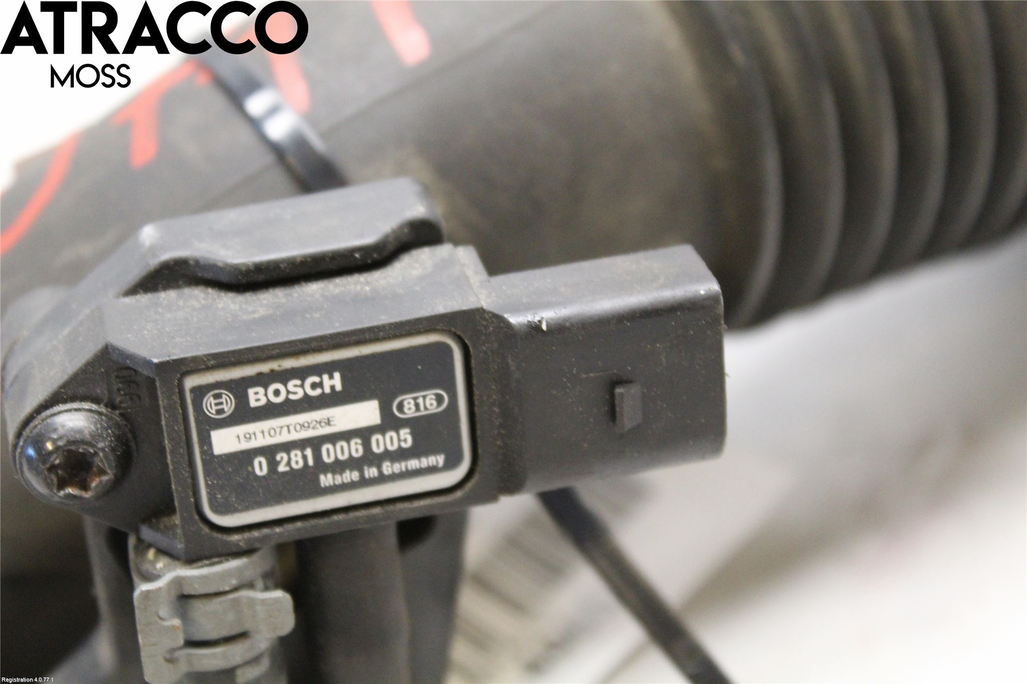 Audi A5 07-16 Inns Gummibelg - Slange