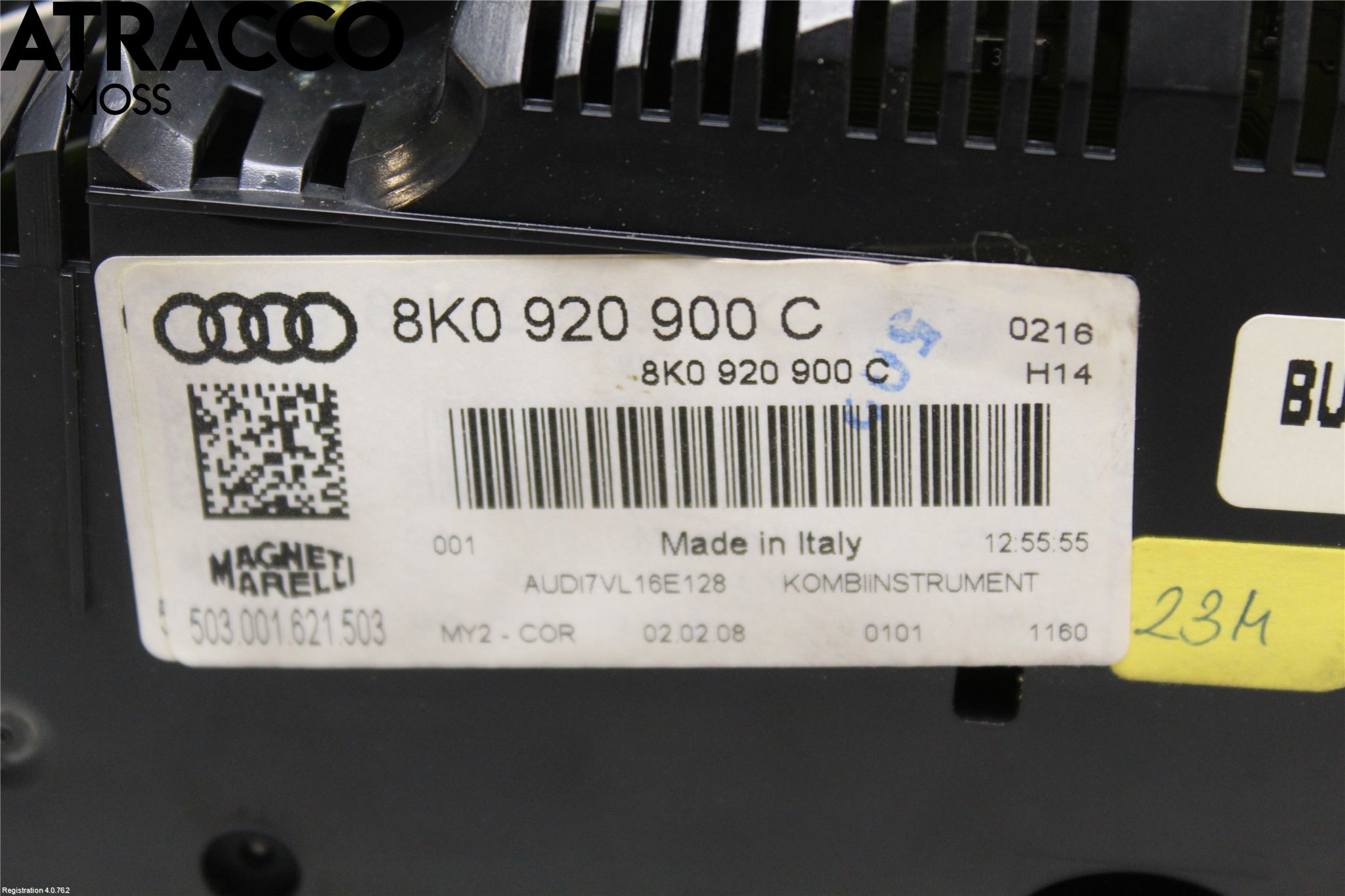 Audi A4/S4 08-11 Instr Kombinert