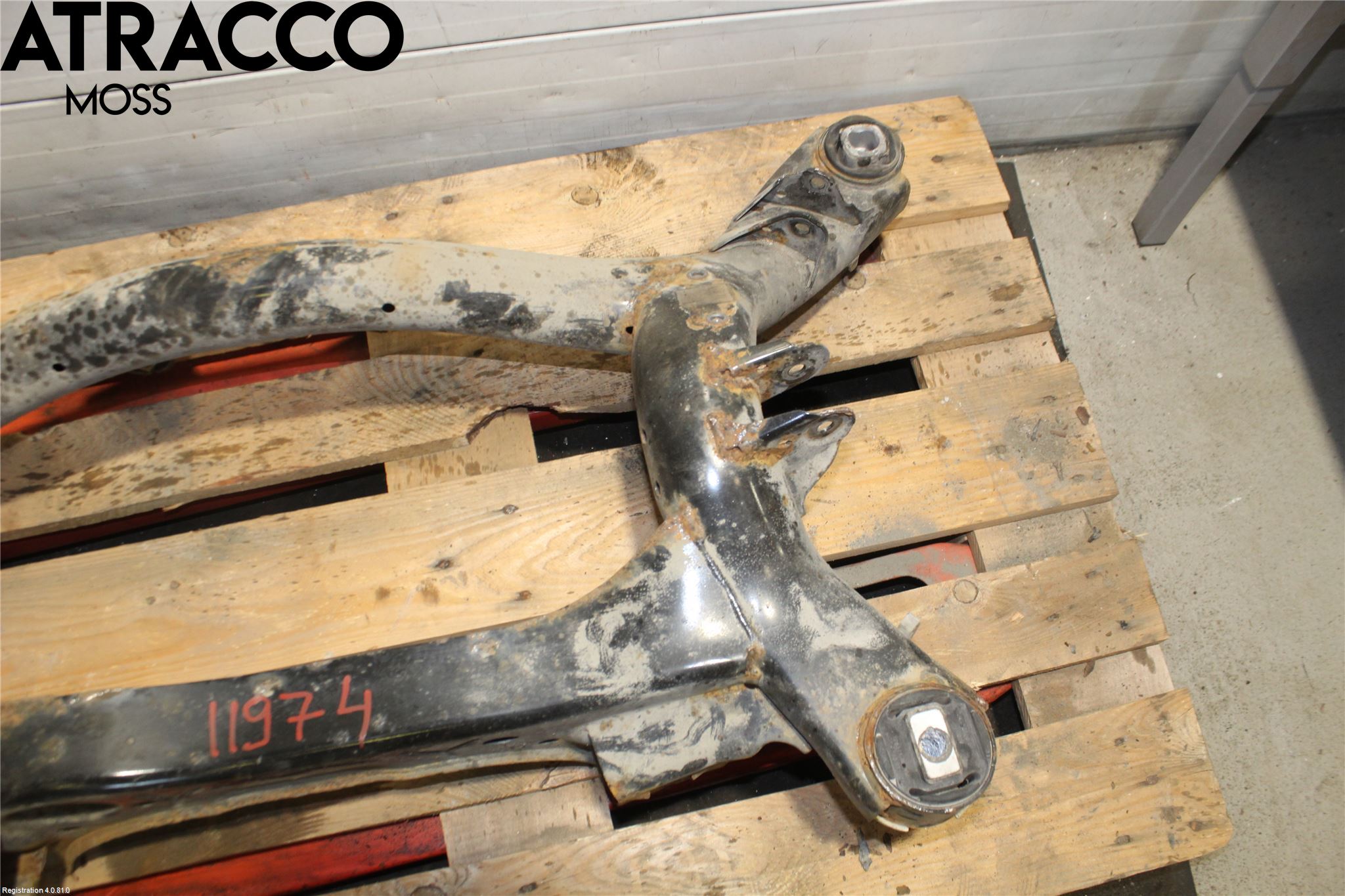 BMW 1 F20/F21 11-19 Bakaksel Feste Travers-Ramme