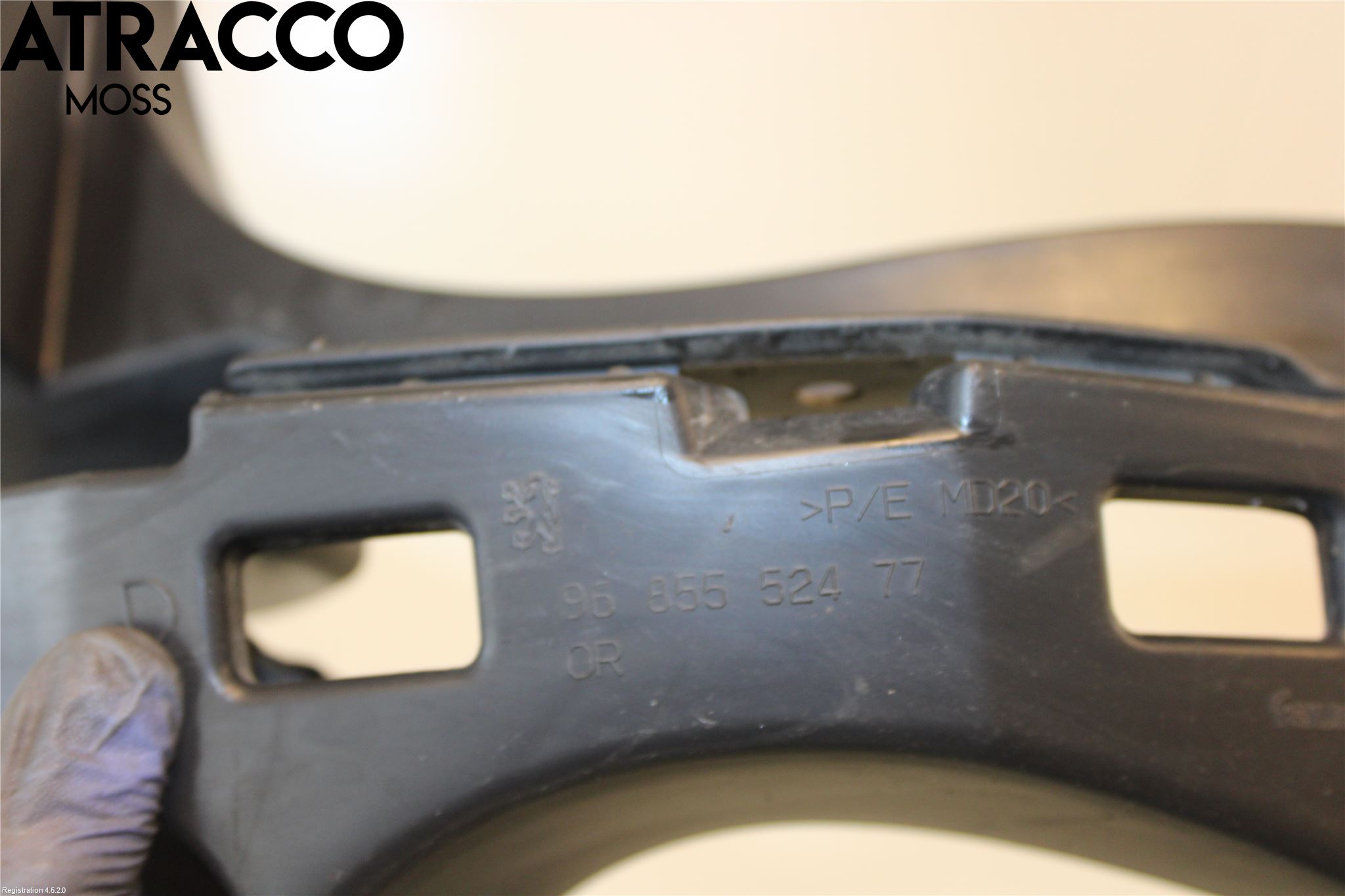 Peugeot 3008 09-16 Støtfanger Bak Feste