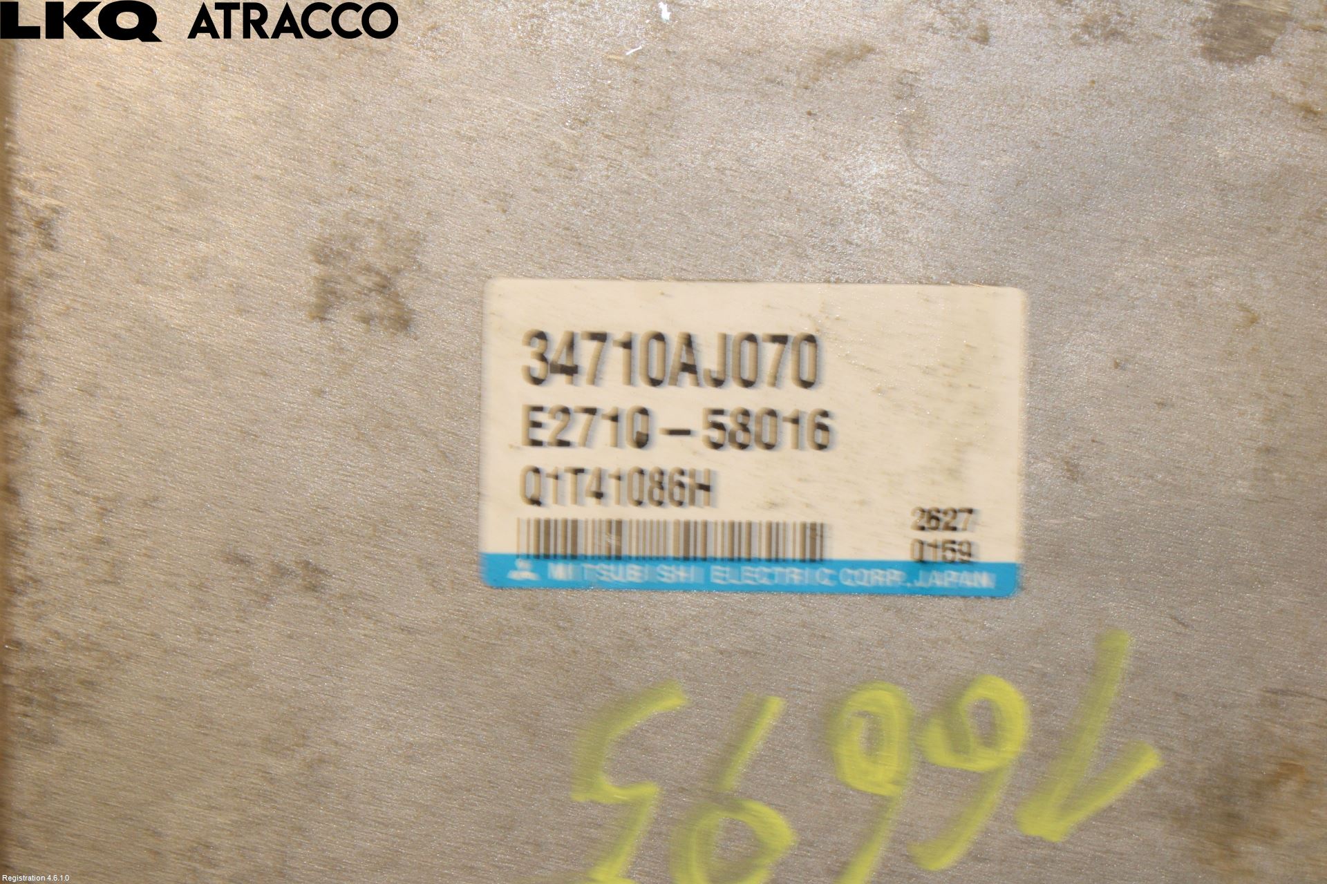 Subaru OUTBACK 10-15 Sensor Kollisjonsbeskyttelse