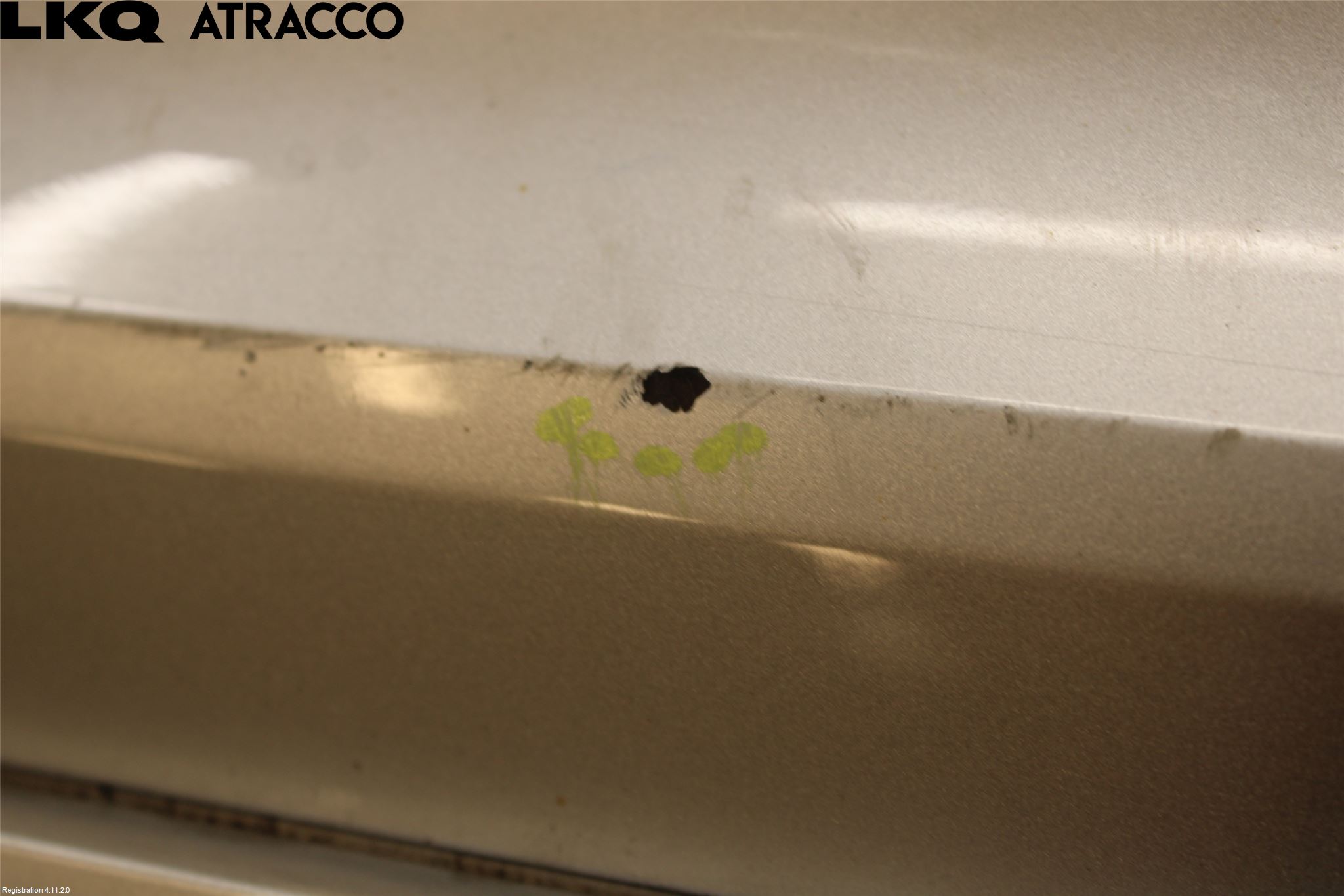 Volkswagen VW POLO 10-17 Støtfanger Bak