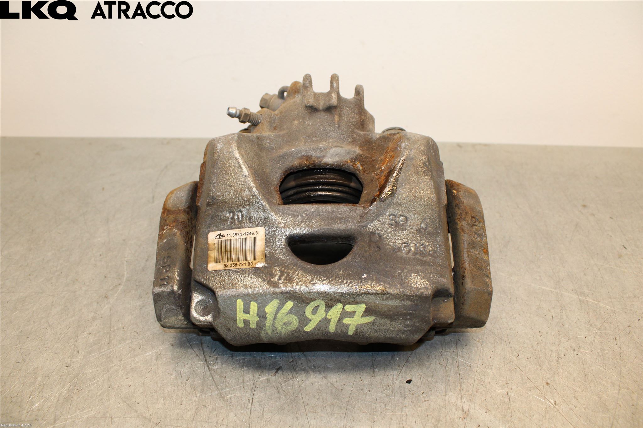 Peugeot 2008/E-2008 20- Bremsecaliper Foran Høyre