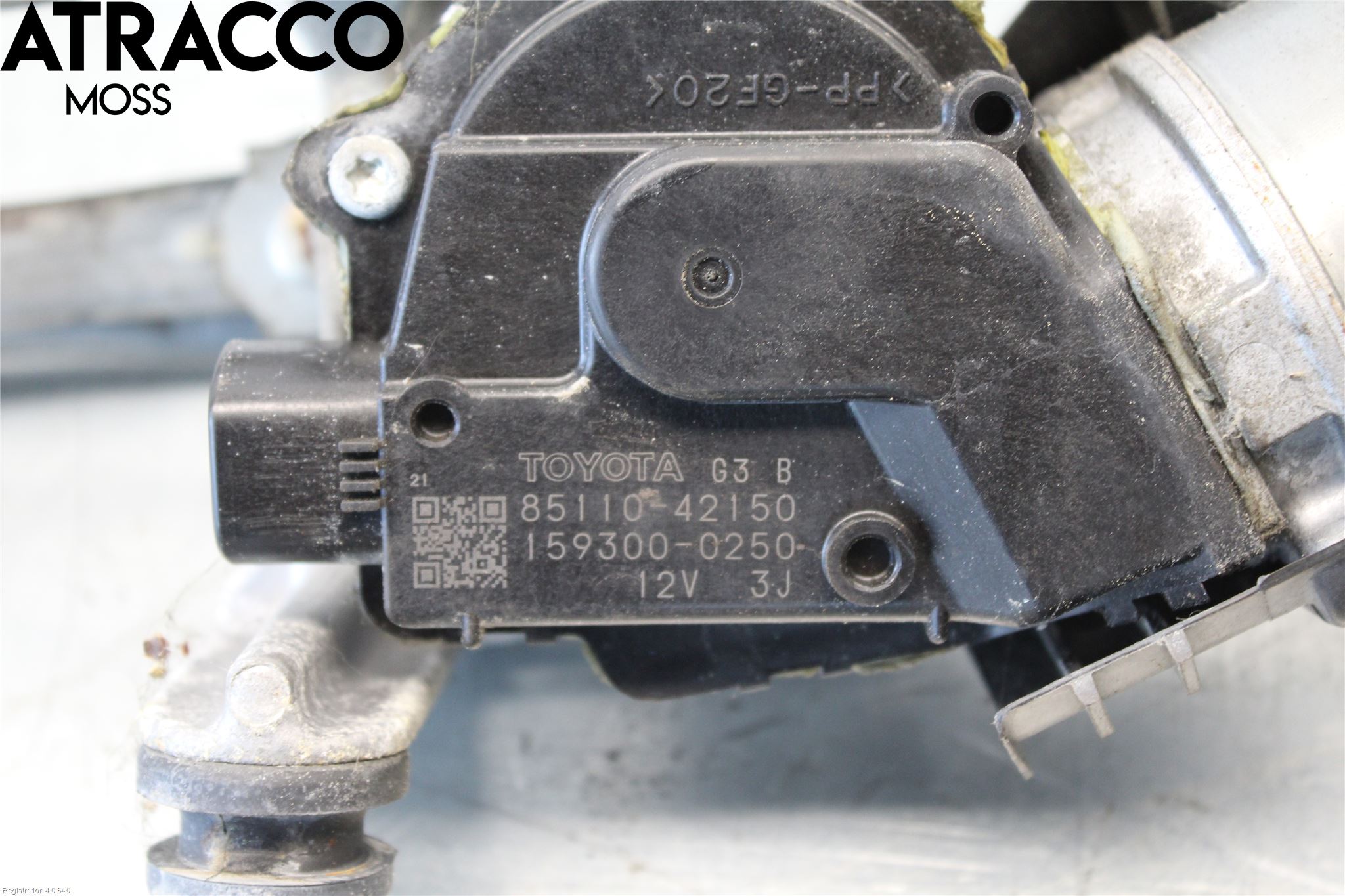 Toyota RAV 4 06-12 Viskermotor Frontrute